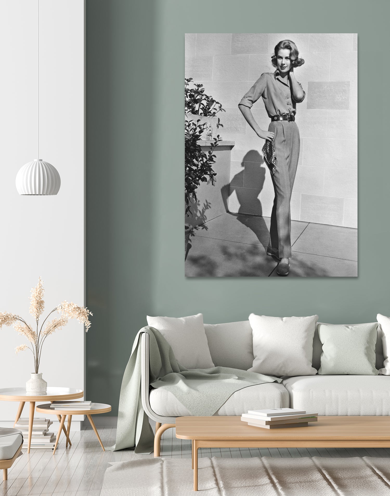 Grace Kelly (b/w photo) by BridgemanArt on GIANT ART - black and white actress