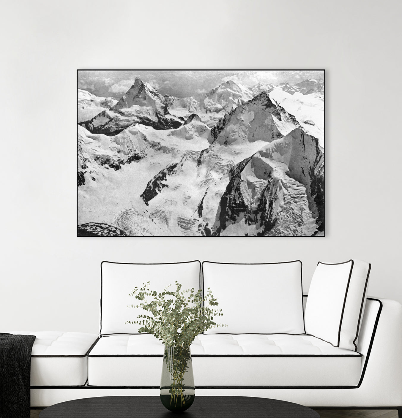 Mount Cervin, c.1900 by Bridgeman Images on GIANT ART - black and white photogrpahy