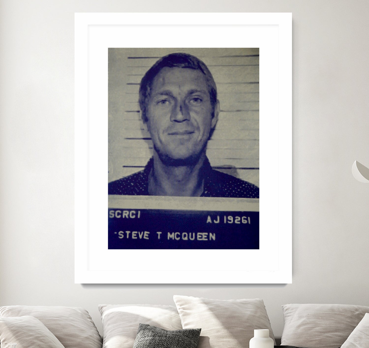 Steve McQueen I, 2017 by Bridgeman Iamges on GIANT ART - black