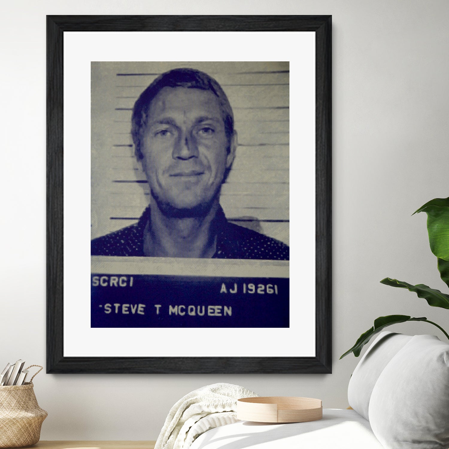 Steve McQueen I, 2017 by Bridgeman Iamges on GIANT ART - black