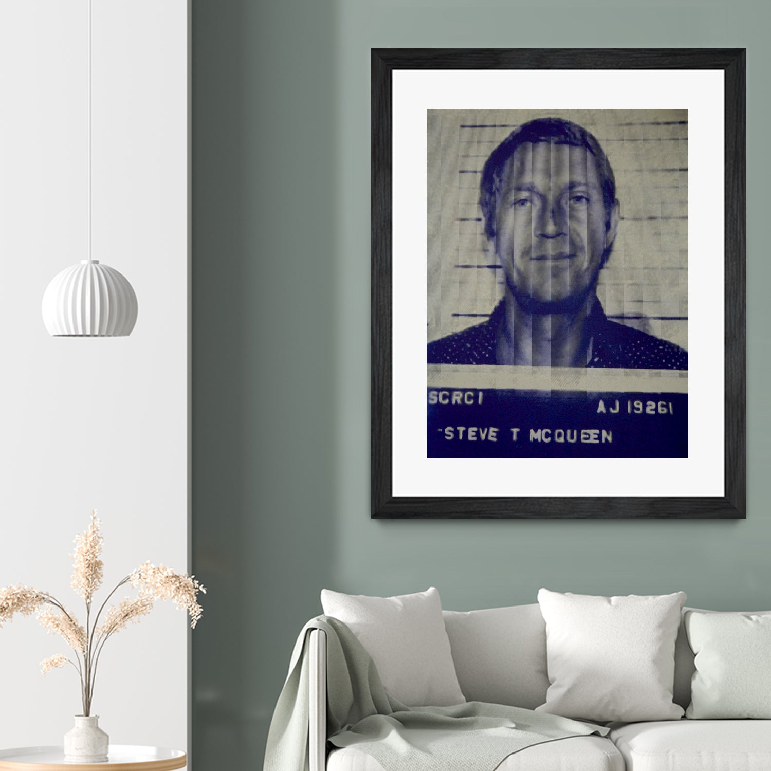 Steve McQueen I, 2017 by Bridgeman Iamges  on GIANT ART - black