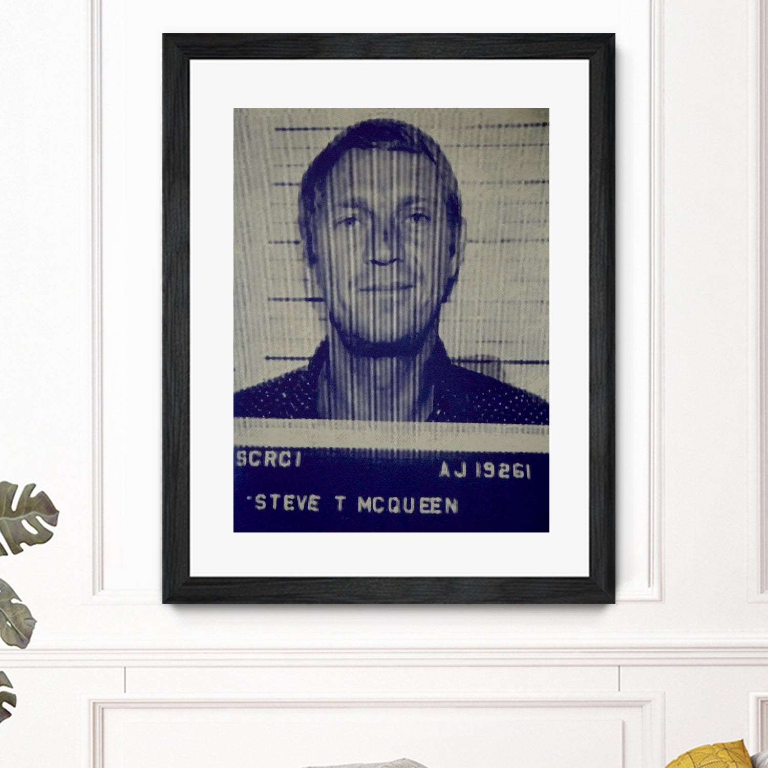 Steve McQueen I, 2017 by Bridgeman Iamges on GIANT ART - black