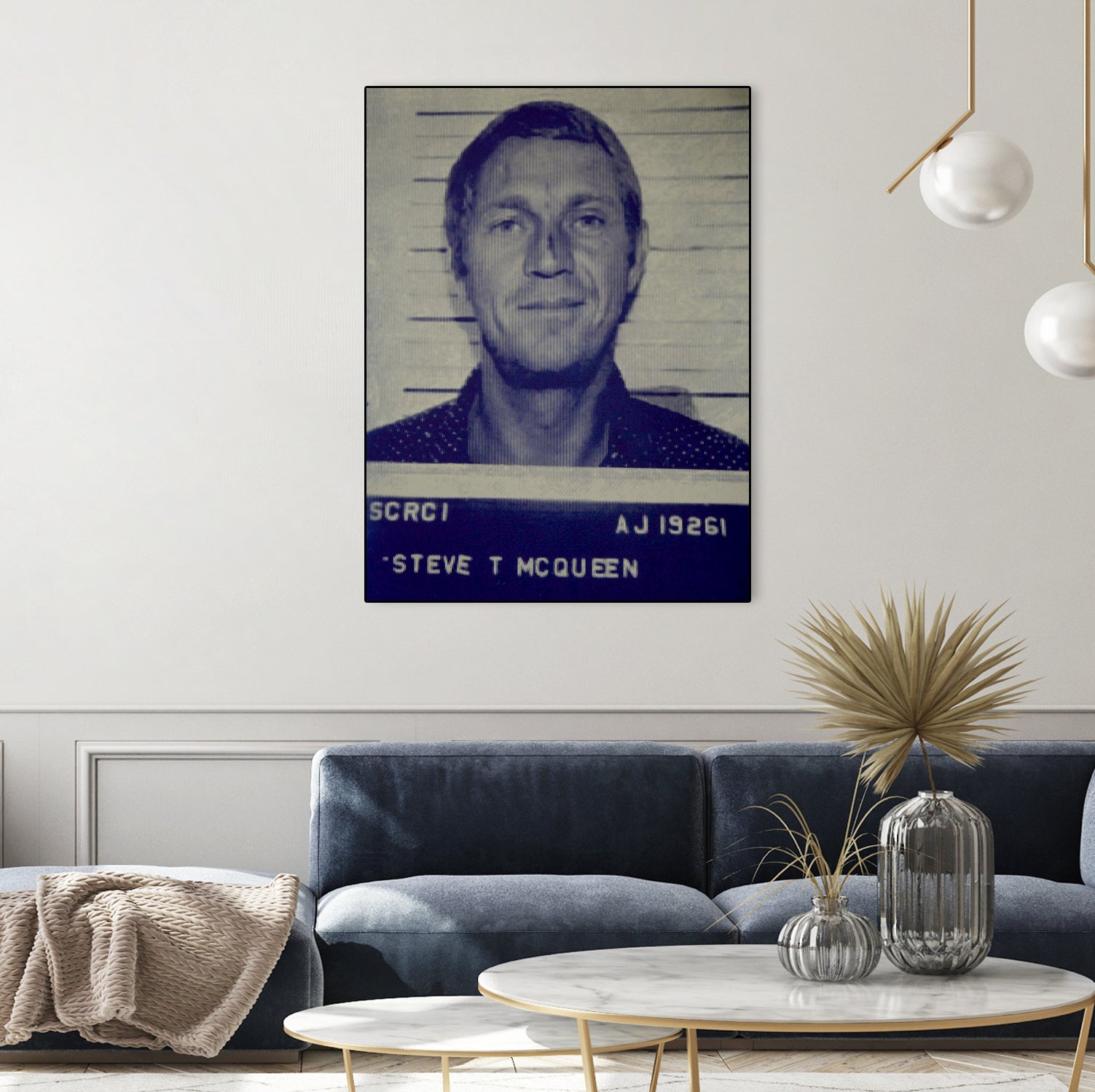 Steve McQueen I, 2017 by Bridgeman Iamges on GIANT ART - black