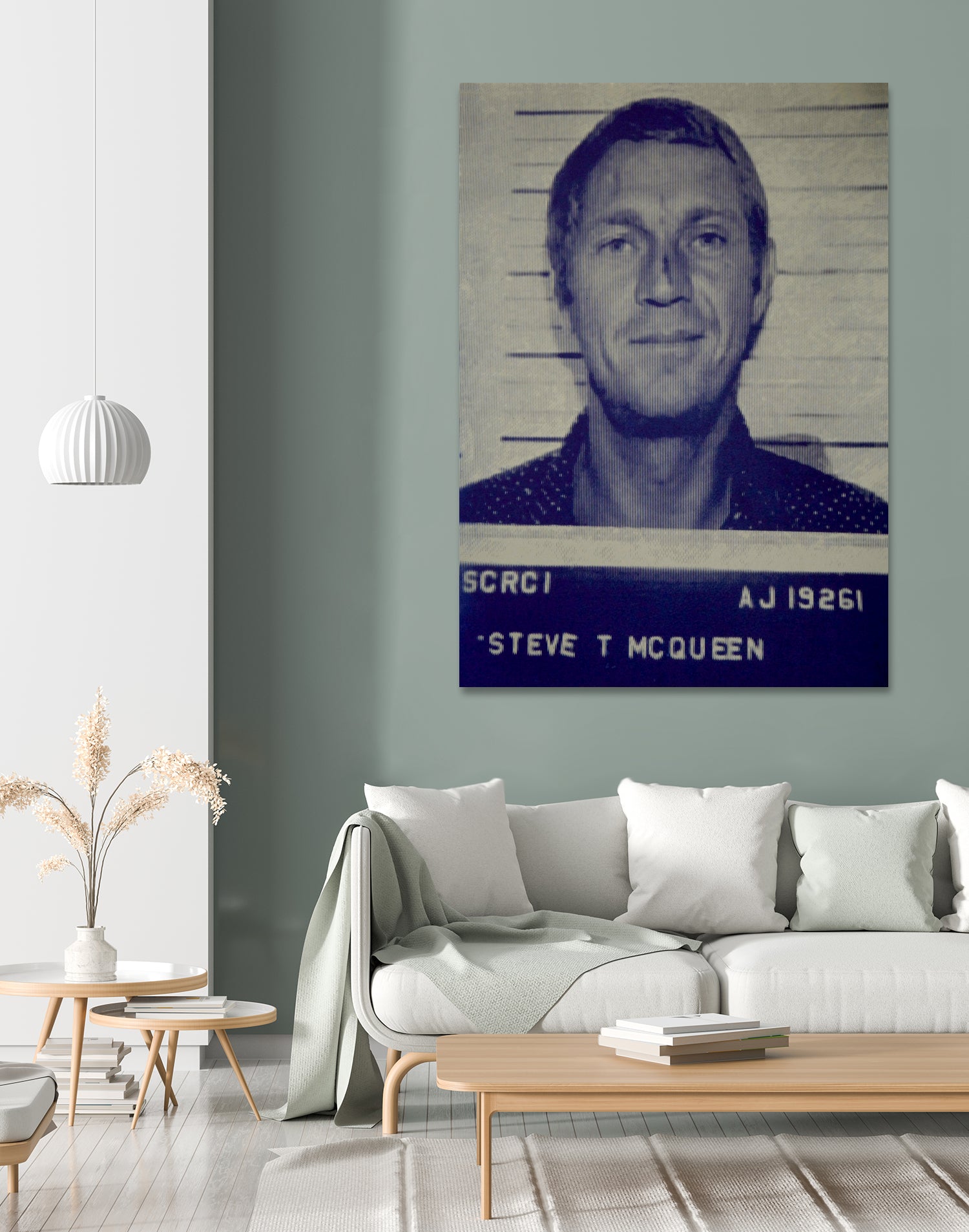 Steve McQueen I, 2017 by Bridgeman Iamges on GIANT ART - black
