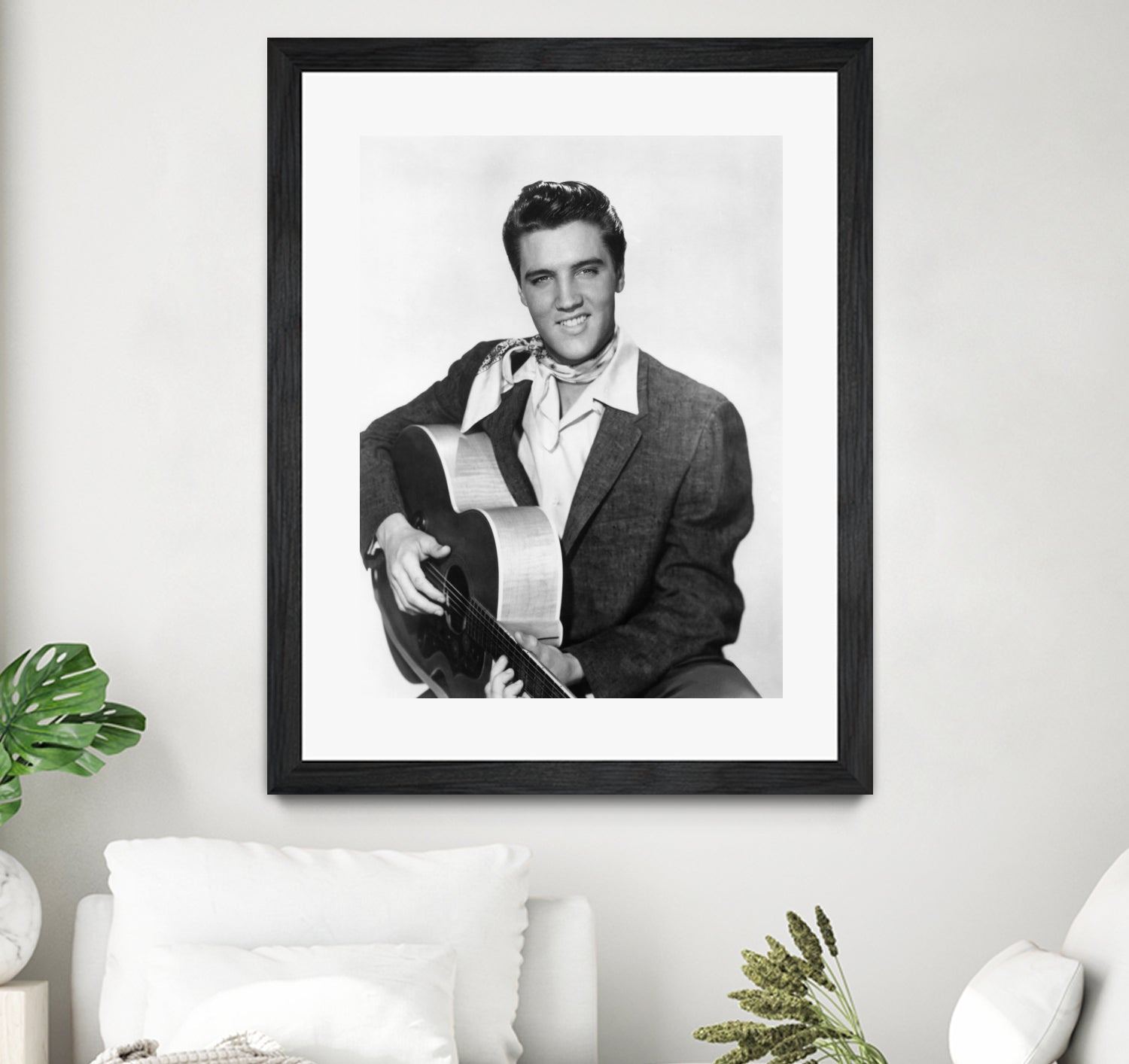 Elvis Presley by Paramount Pictures Bridgeman Images  on GIANT ART - black and white  photography