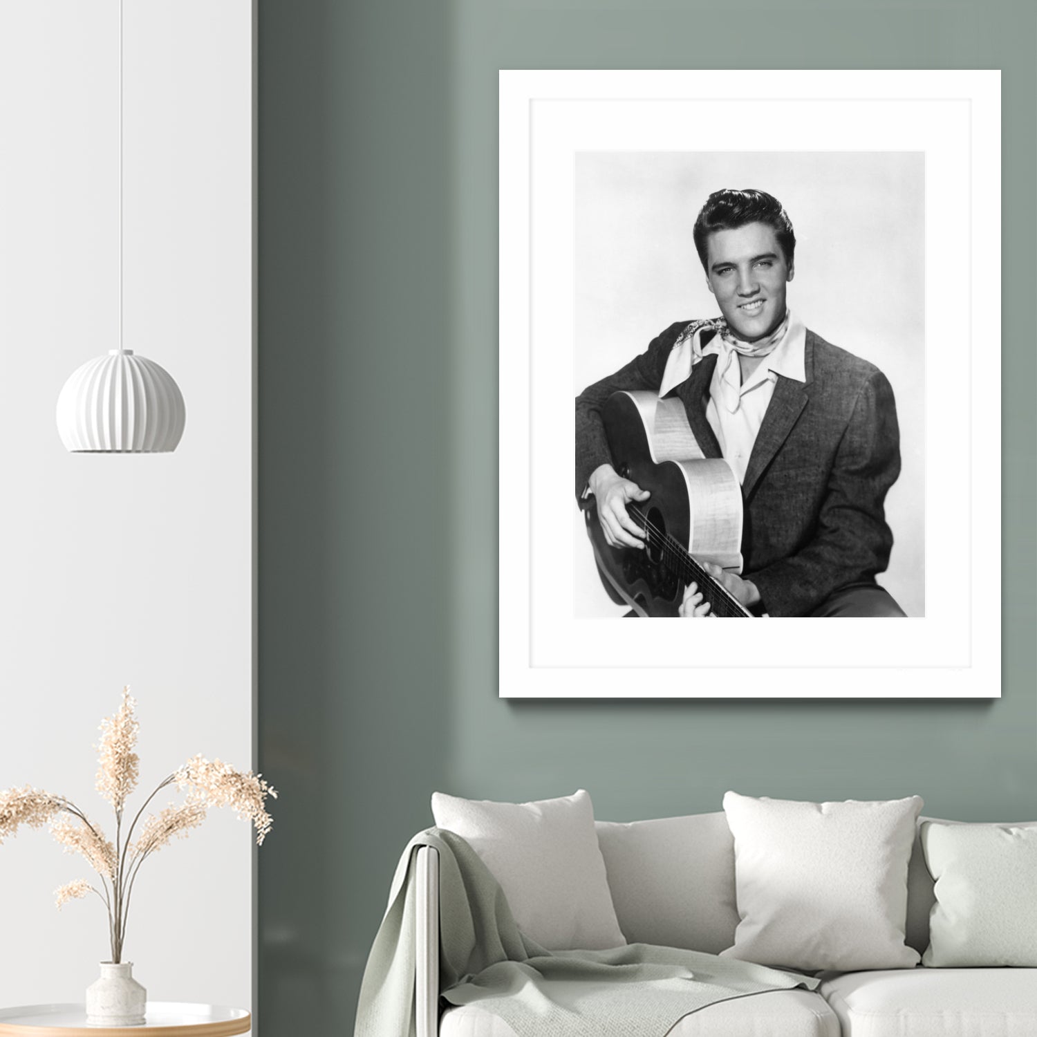 Elvis Presley by Paramount Pictures Bridgeman Images  on GIANT ART - black and white  photography