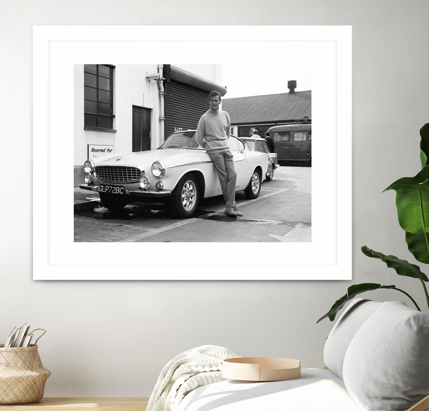 Volvo P1800, 1966 by bridgeman Images on GIANT ART - black and white photography