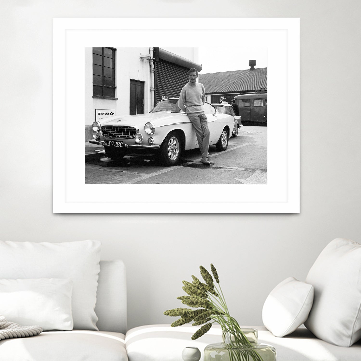 Volvo P1800, 1966 by bridgeman Images on GIANT ART - black and white photography