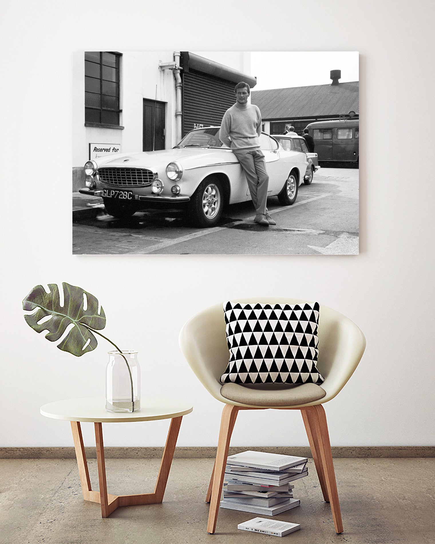 Volvo P1800, 1966 by bridgeman Images on GIANT ART - black and white photography