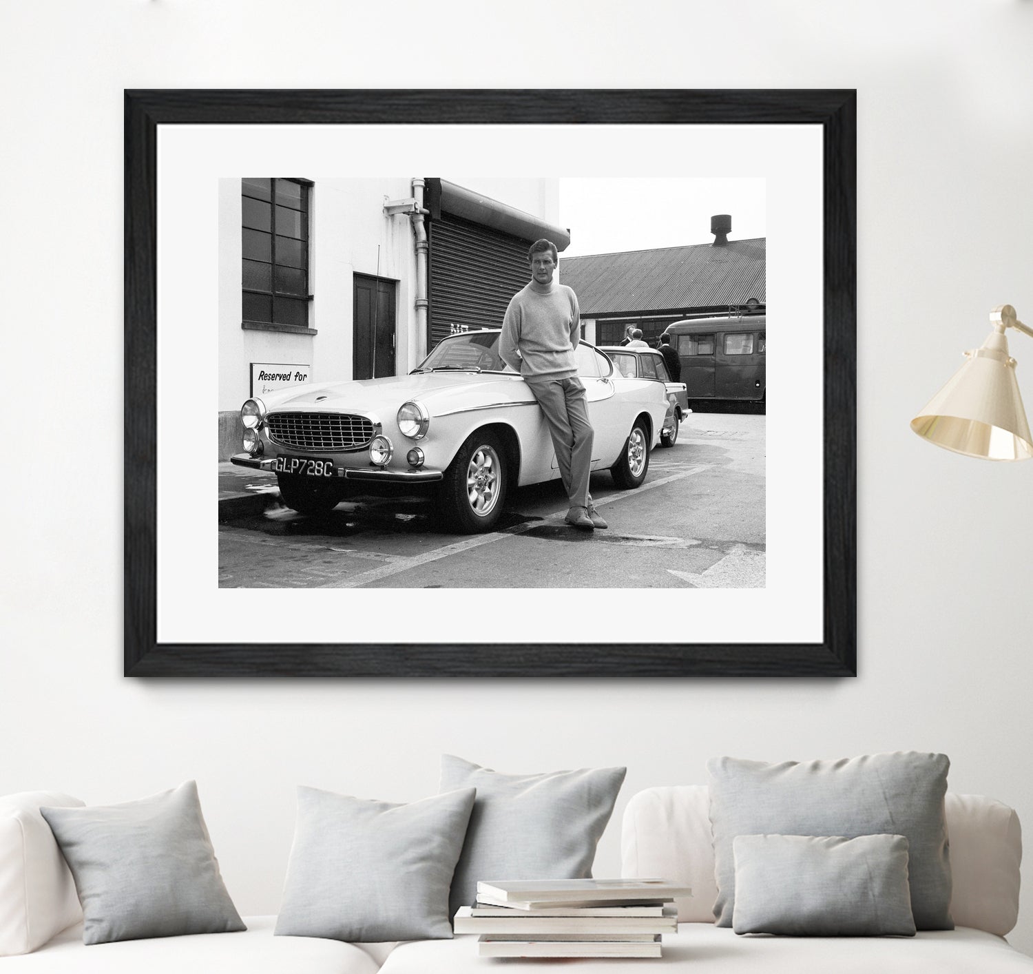 Volvo P1800, 1966 by bridgeman Images on GIANT ART - black and white photography