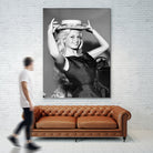 Brigitte Bardot, c.1950-60  by August Di Giovanni, Bridgeman Images  on GIANT ART - black and white  photography