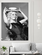Brigitte Bardot, c.1950-60  by August Di Giovanni, Bridgeman Images  on GIANT ART - black and white  photography