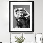 Brigitte Bardot, c.1950-60  by August Di Giovanni, Bridgeman Images  on GIANT ART - black and white  photography
