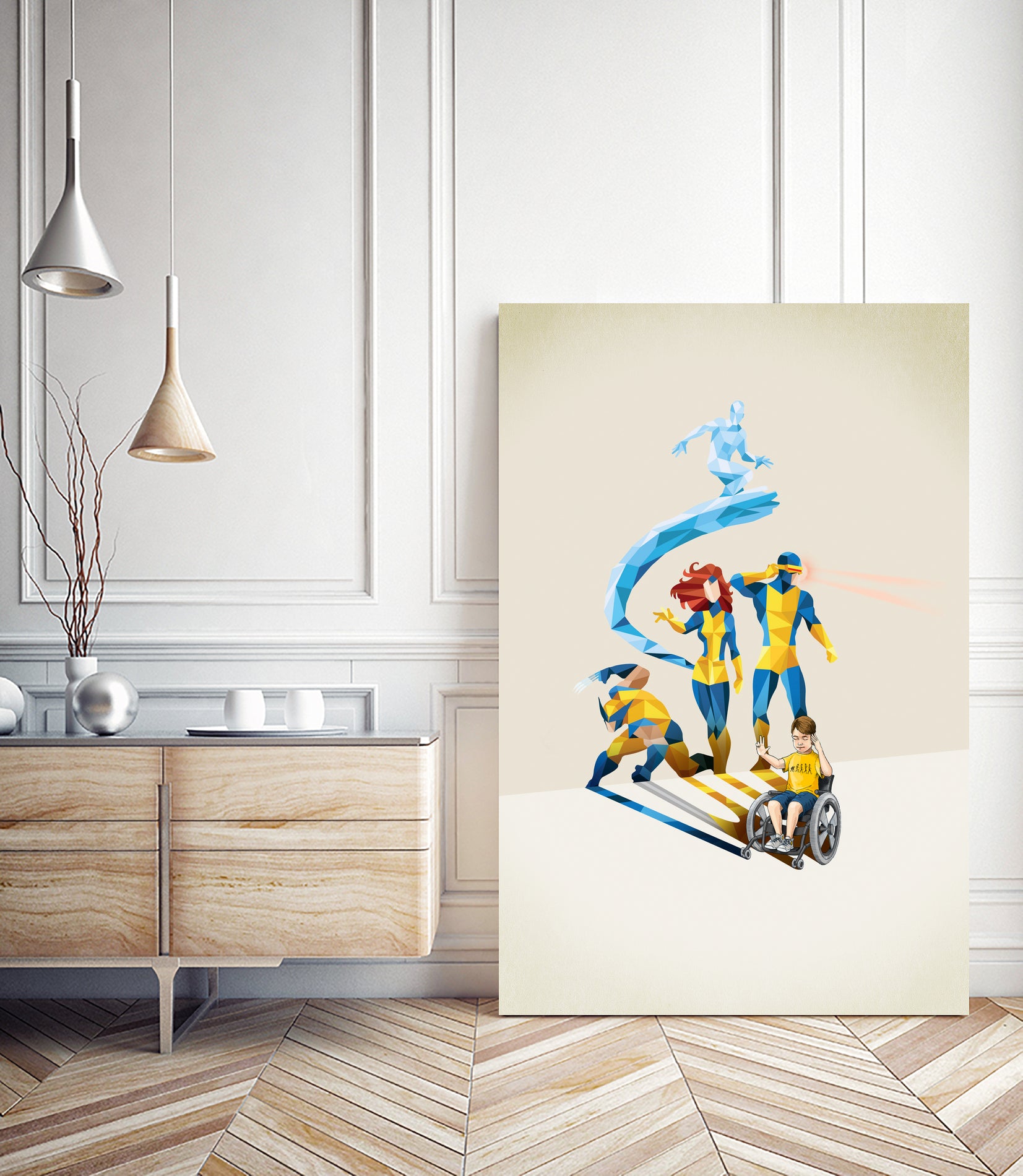 Will Power by Jason Ratliff on GIANT ART - blue digital super hero