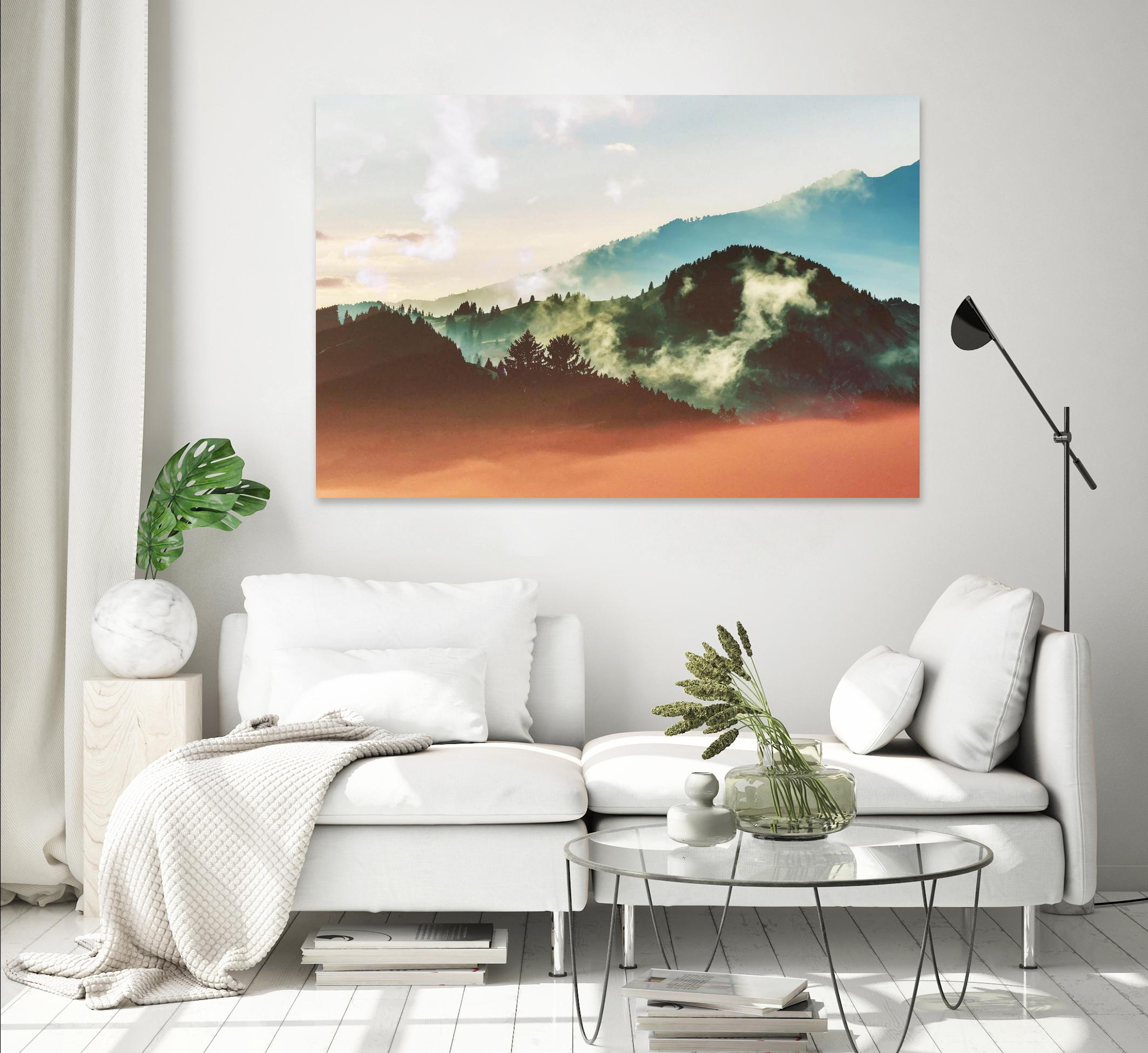 Mighty Mountain by 83 oranges on GIANT ART - digital mountains