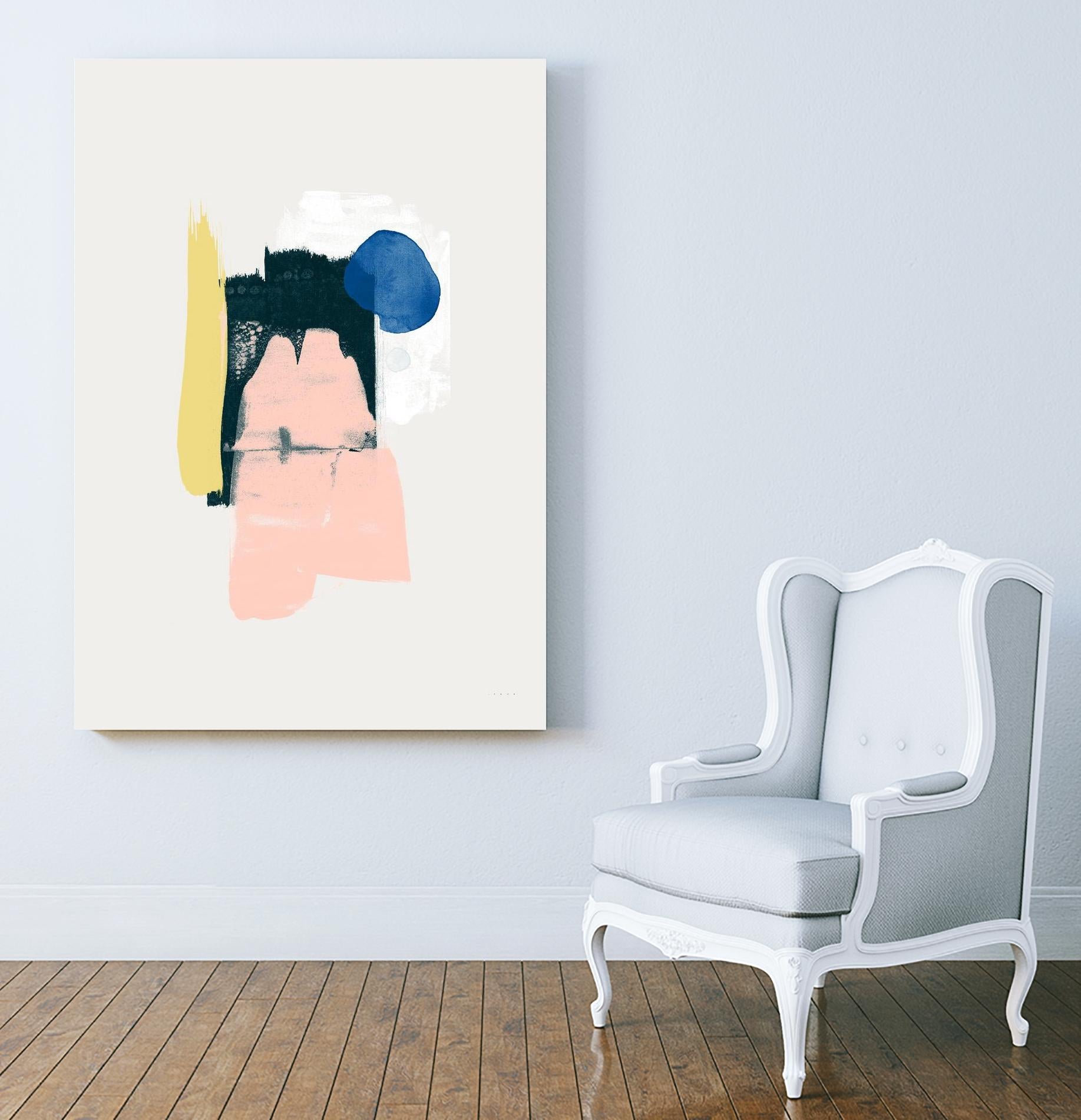 Trust by LEEMO on GIANT ART - pink abstract