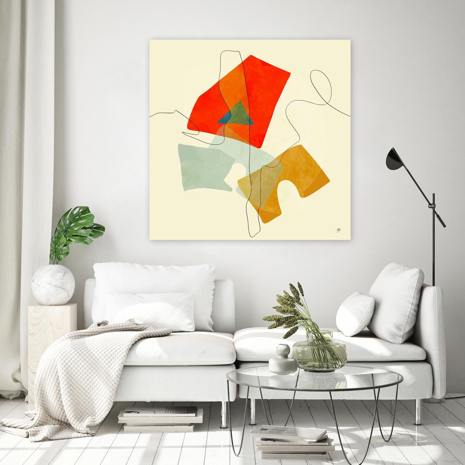 mid century geometric by Ana Rut Bre on GIANT ART