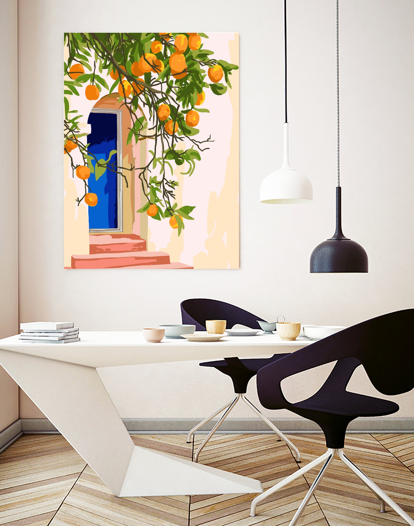 Wherever you go, go with all your heart by 83 Oranges on GIANT ART - orange digital