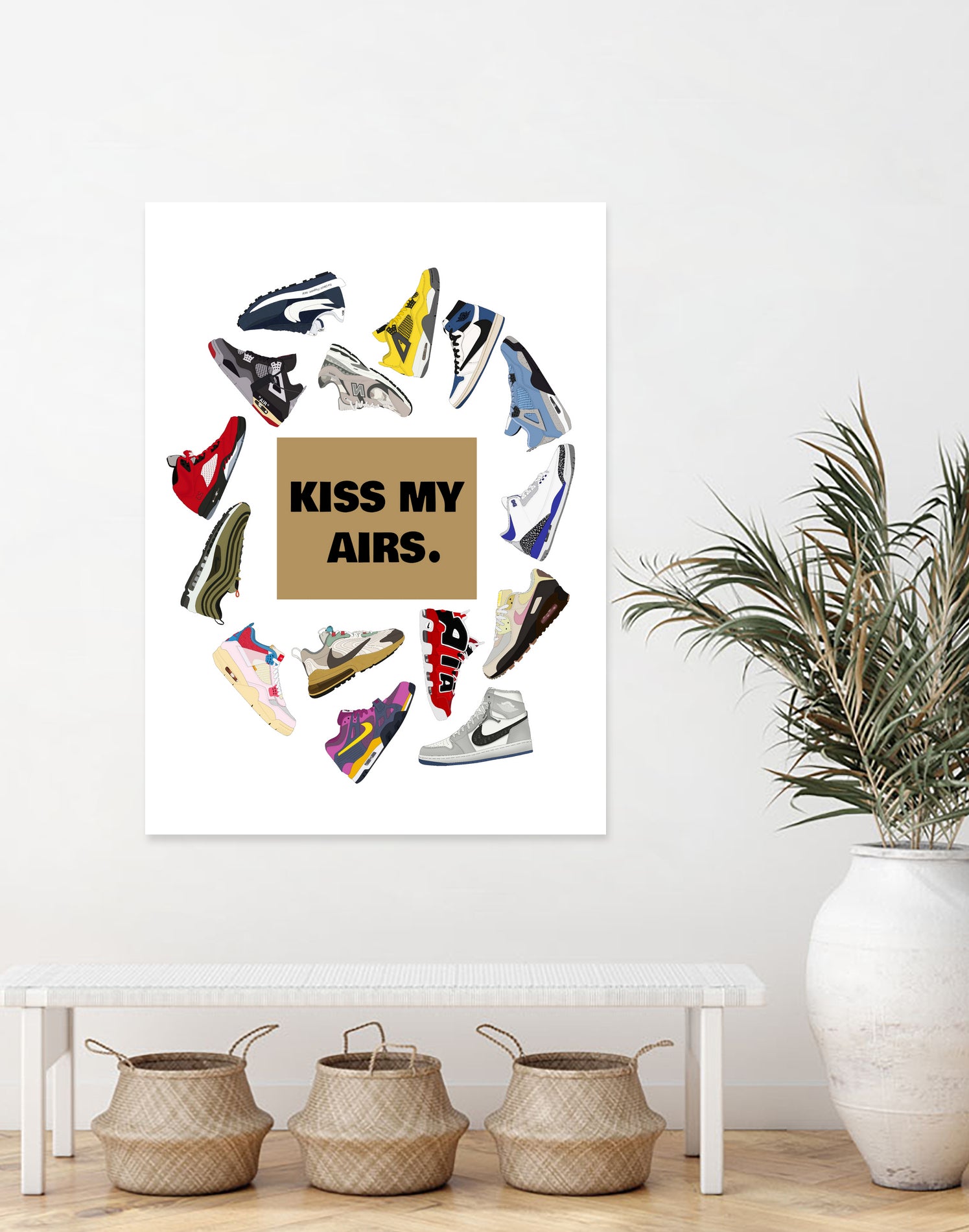 All Jordan - Kiss My Airs by Yanuar Ahmat on GIANT ART
