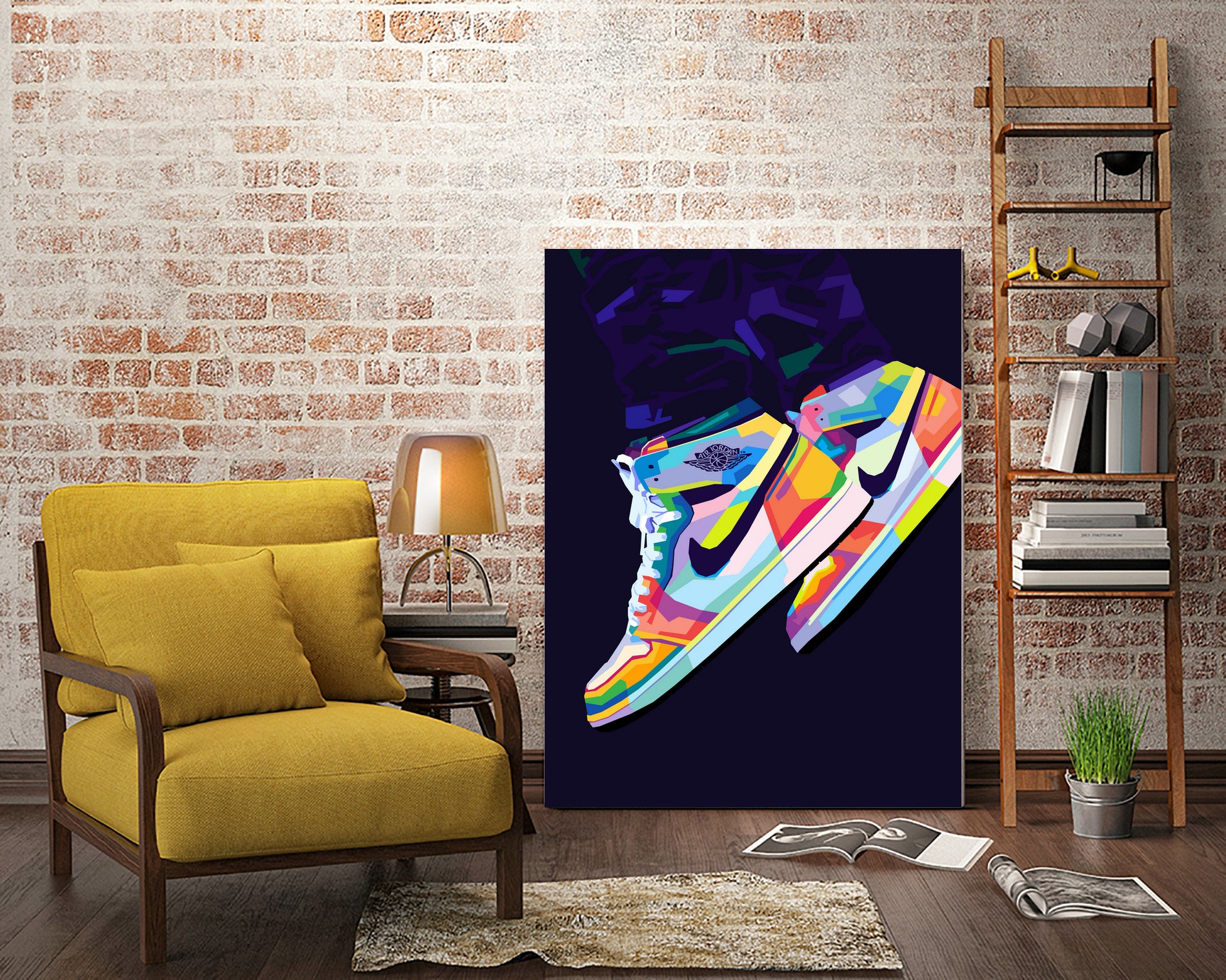 Nike Air Jordan 1 Retro High Rookie of the Year by Noval Purnama on GIANT ART