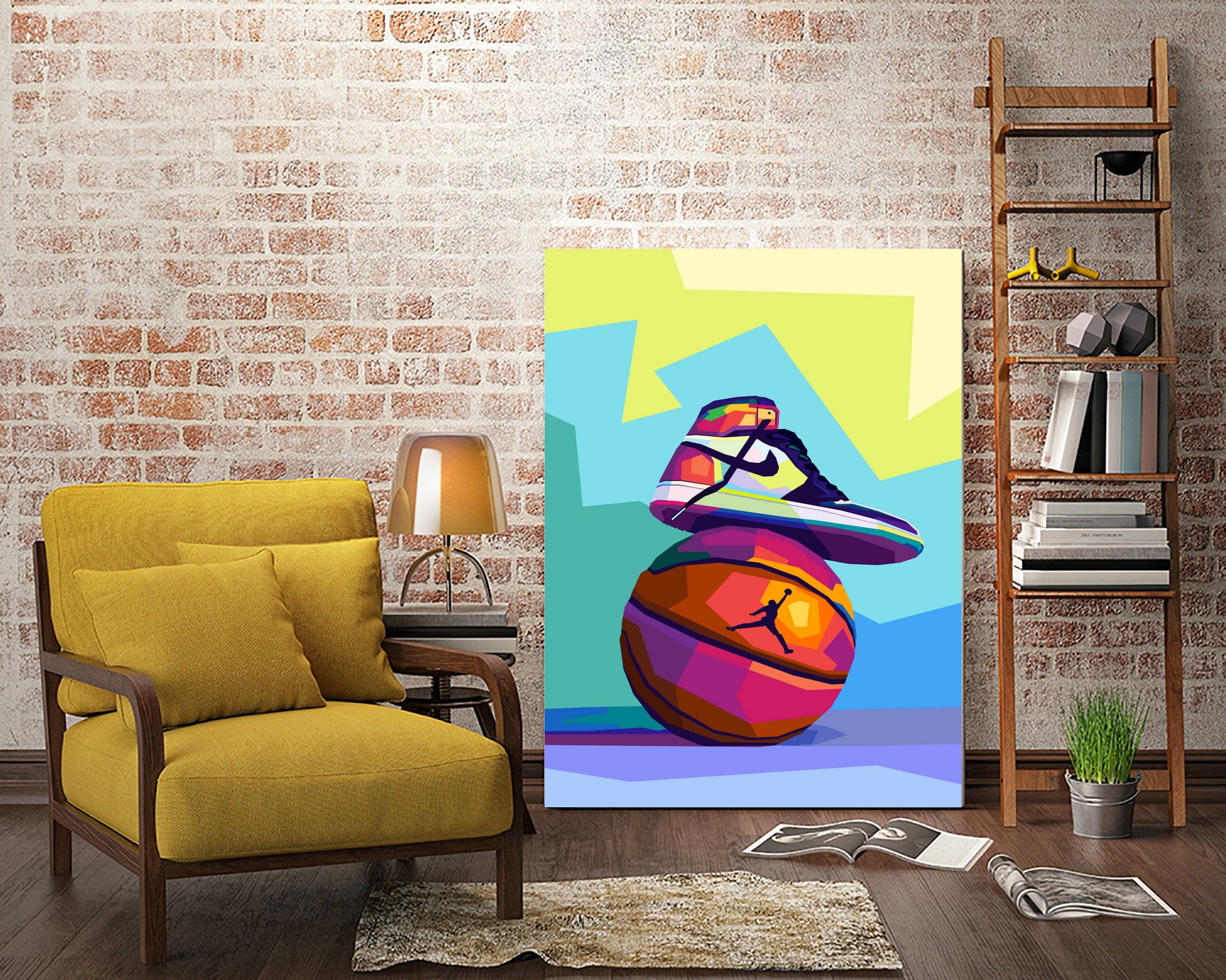 Air Jordan x Basketball by Noval Purnama on GIANT ART