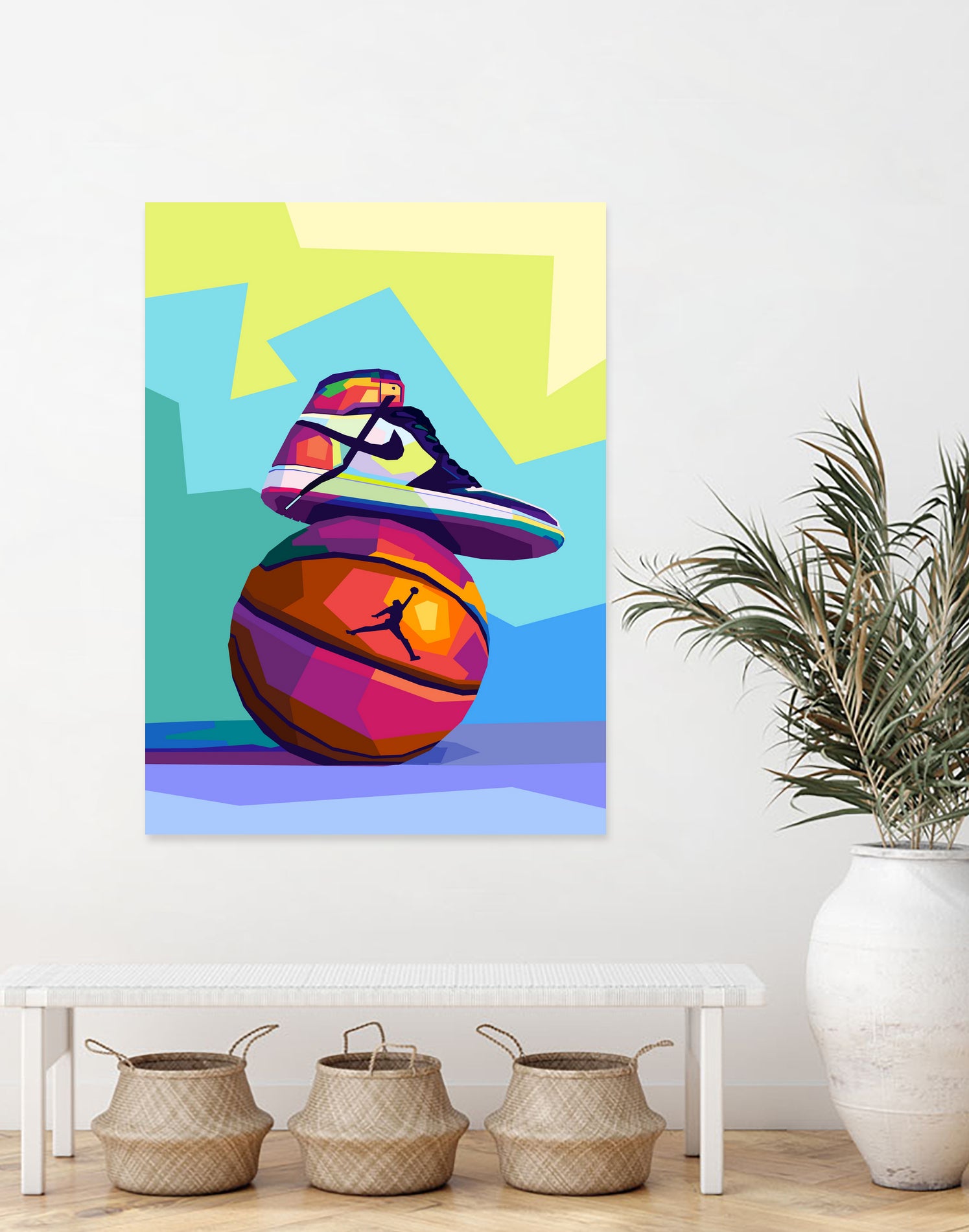 Air Jordan x Basketball by Noval Purnama on GIANT ART