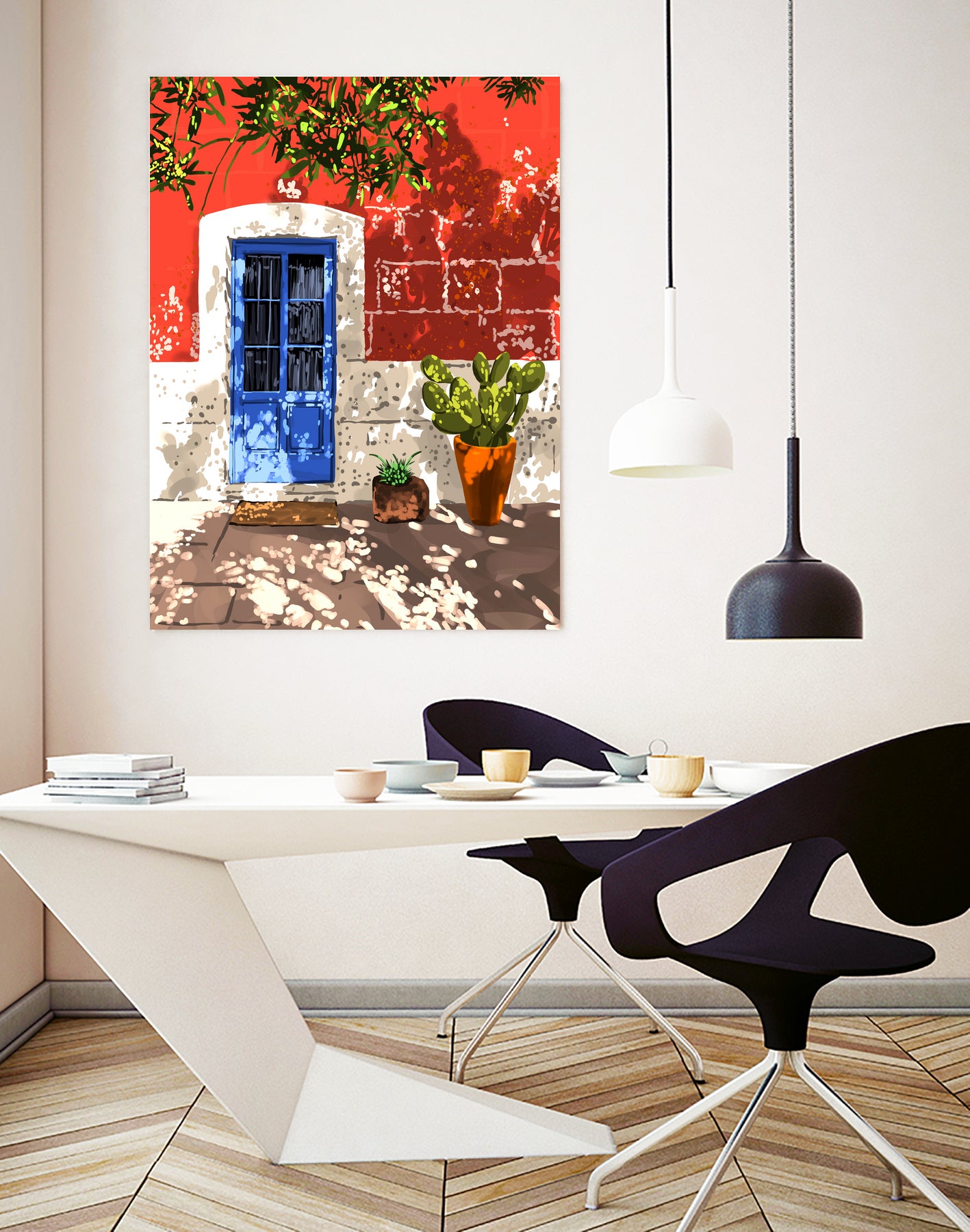 Intentful Living by 83 Oranges on GIANT ART - red digital vacation