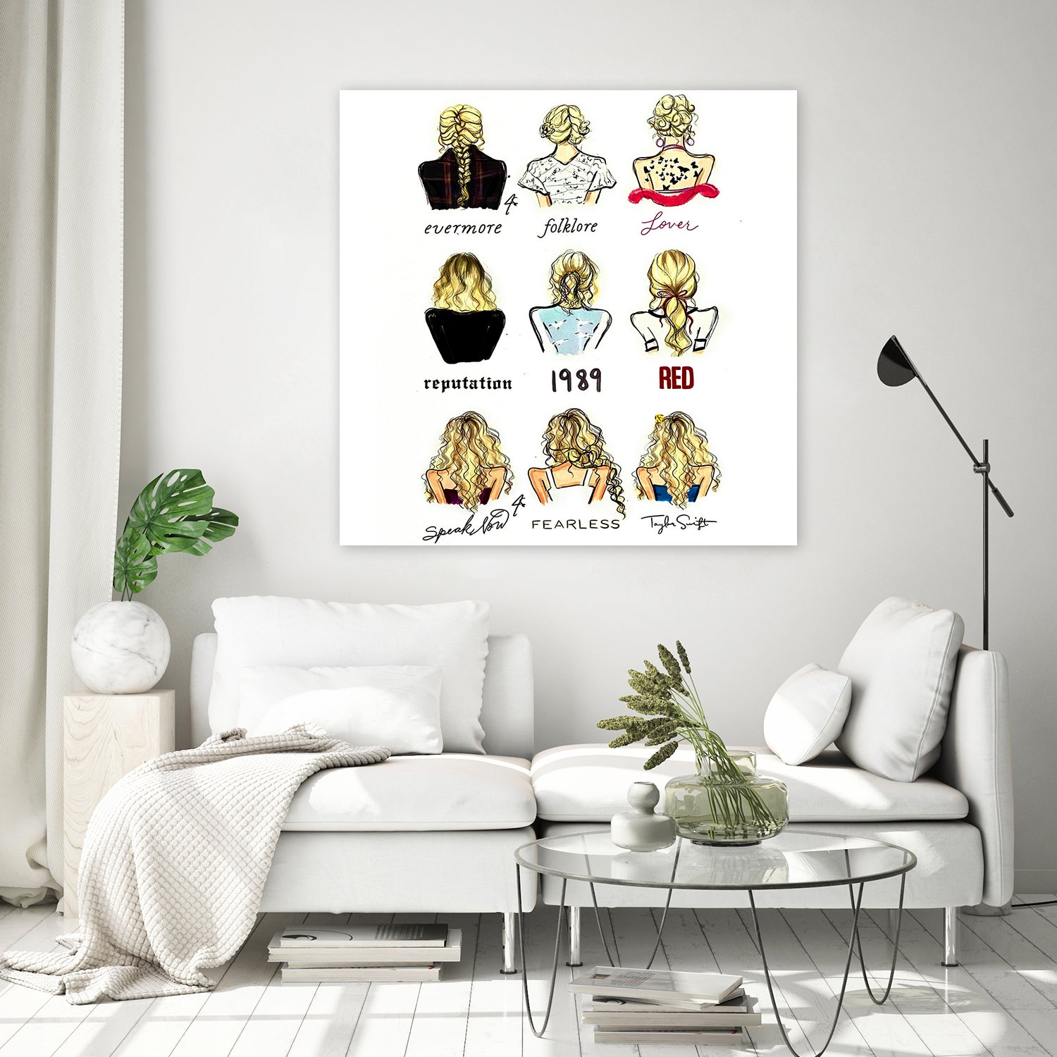 Taylor Swift Full Albums Poster by The Joker on GIANT ART