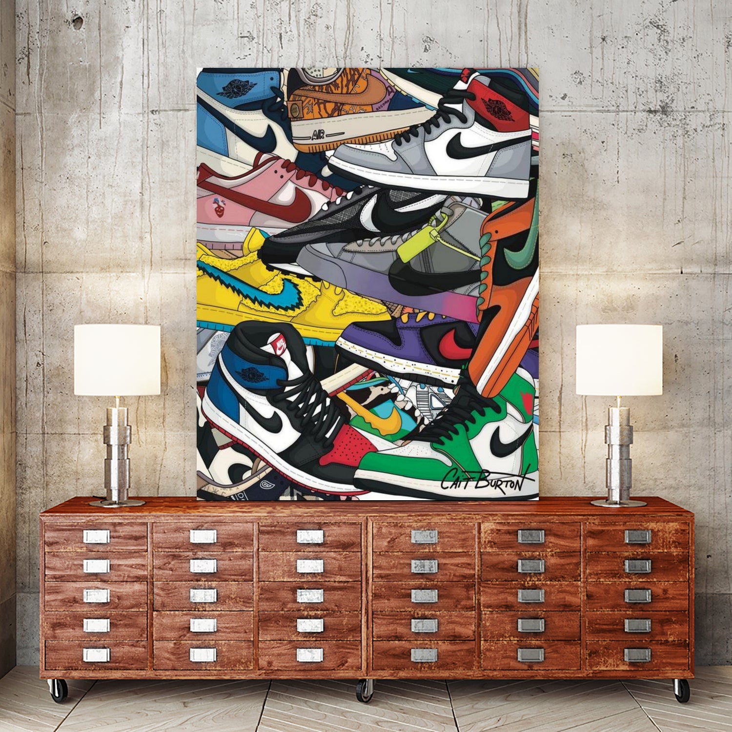 air jordan by AJS on GIANT ART