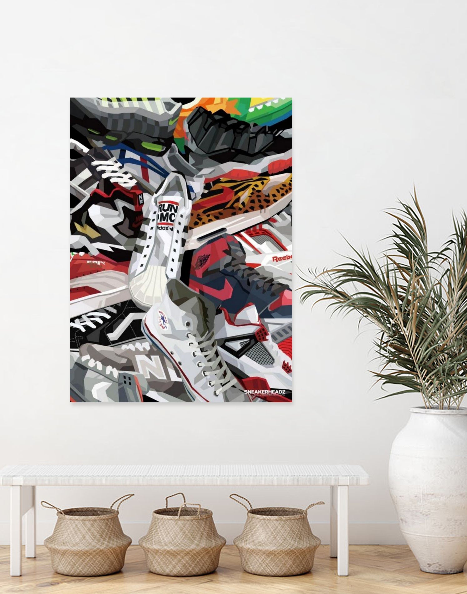 Air Jordan Shoe Pile (Run DMC) by AJS on GIANT ART