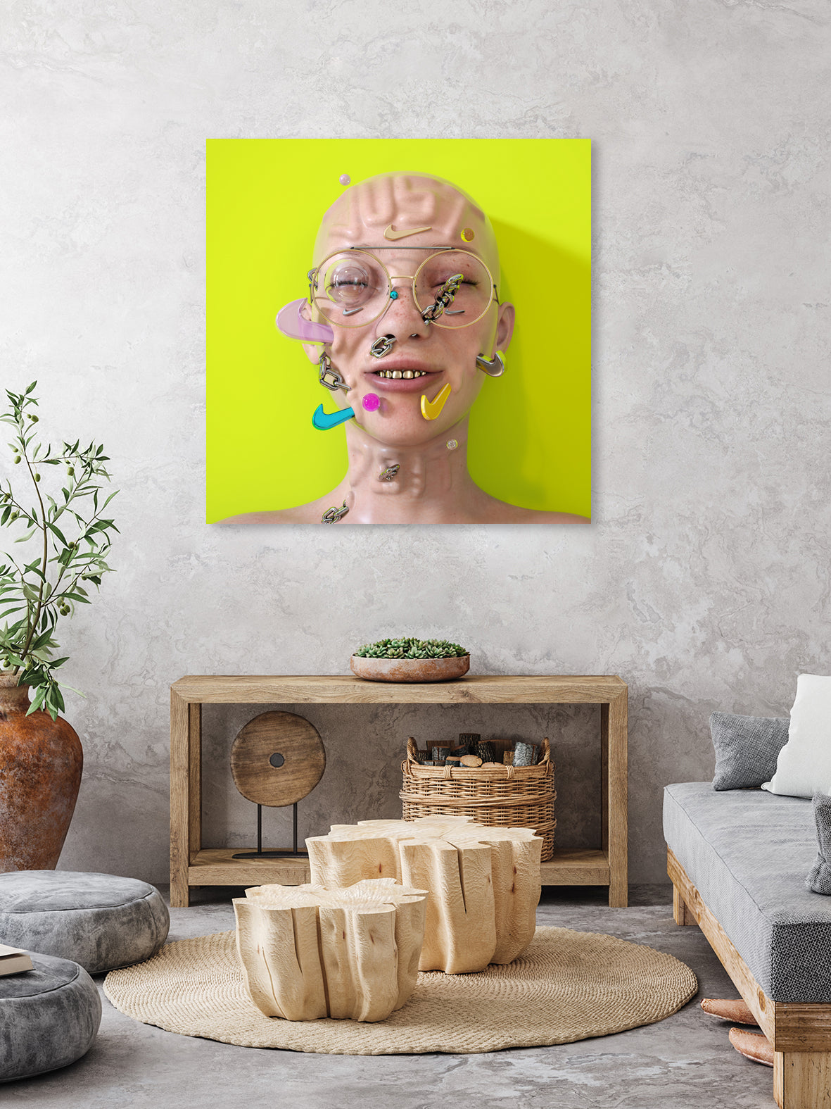 AMMO by Antoni Tudisco on GIANT ART - yellow 3d art