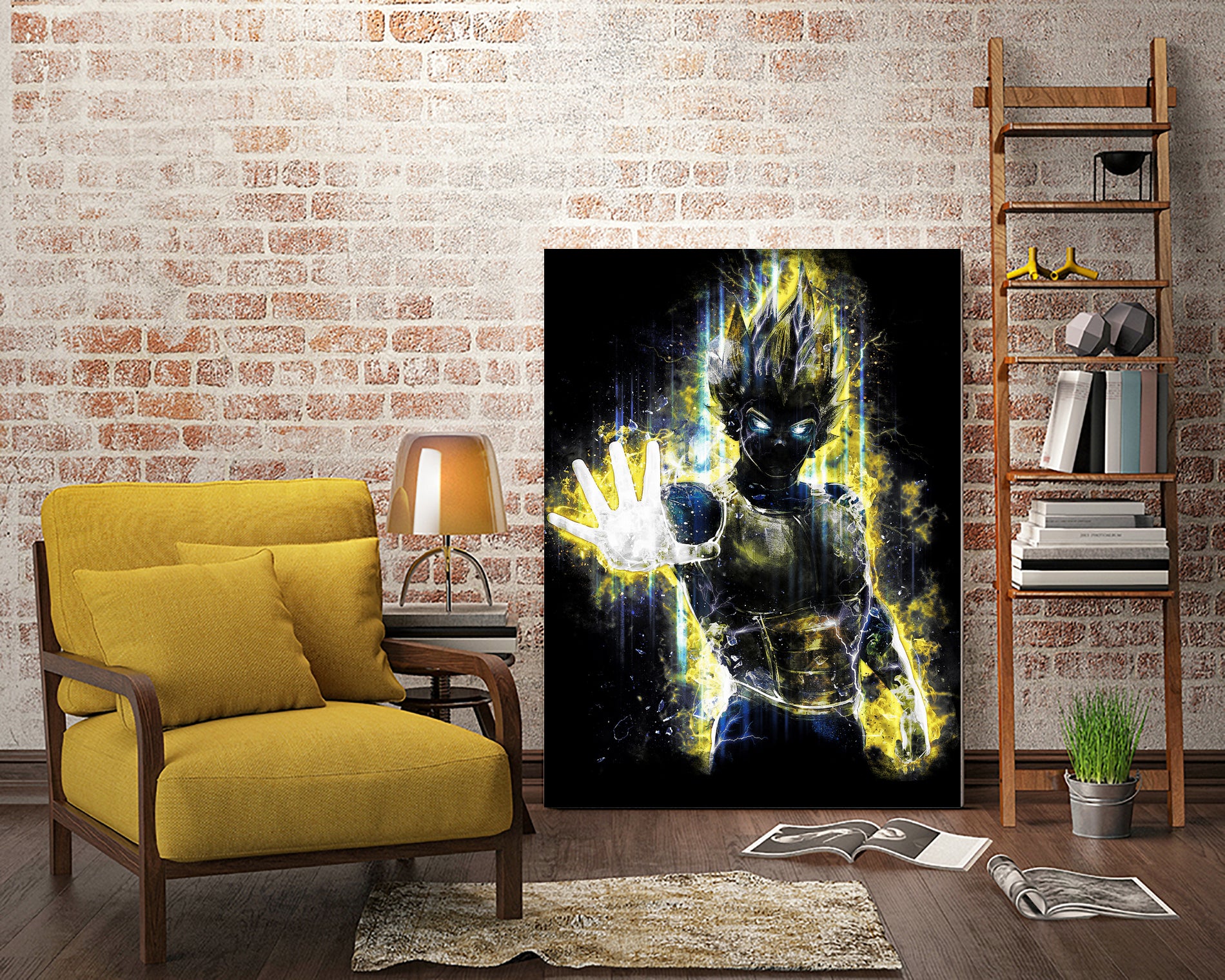 Prince of Fighters by Barrett Biggers on GIANT ART - black digital painting