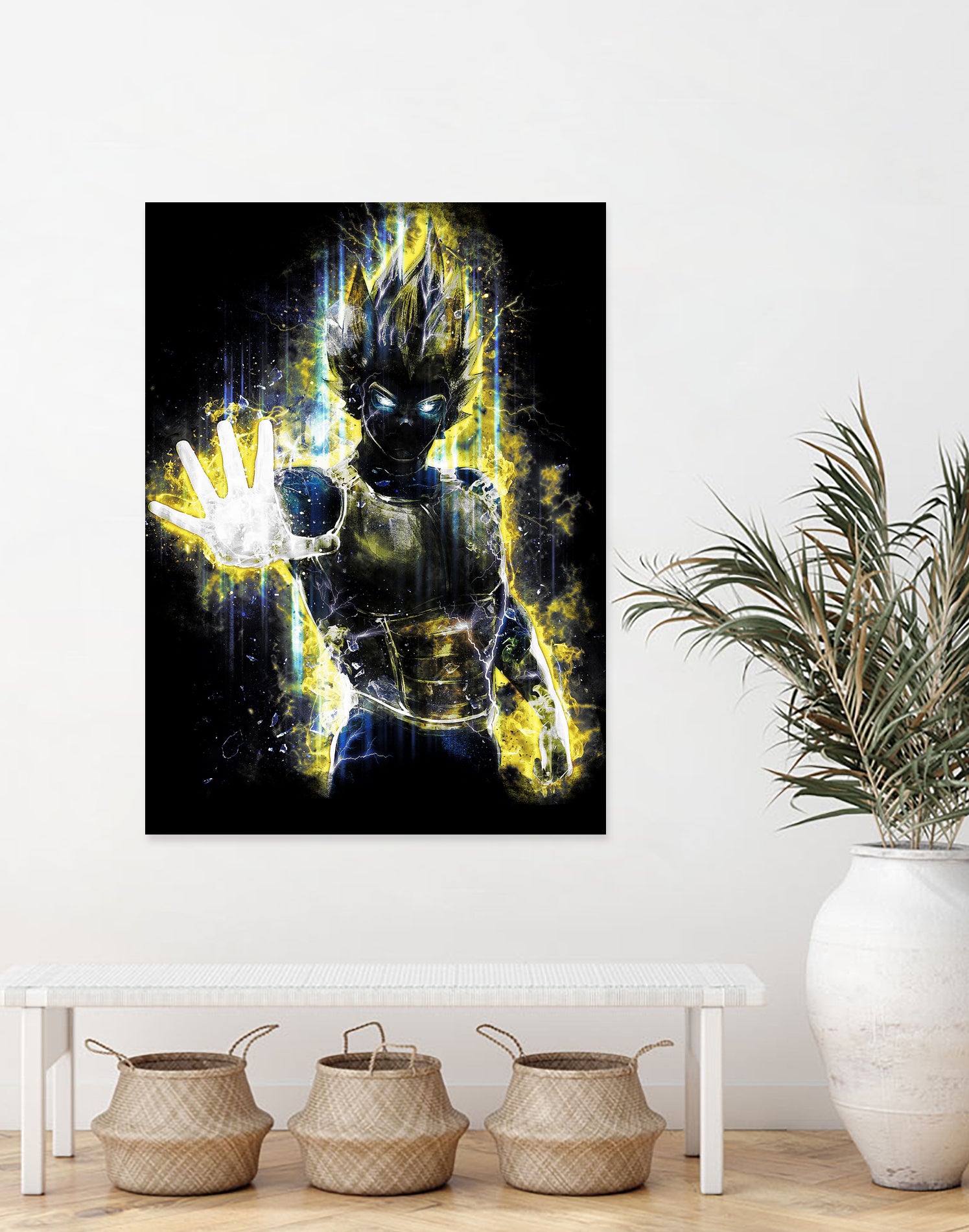 Prince of Fighters by Barrett Biggers on GIANT ART - black digital painting