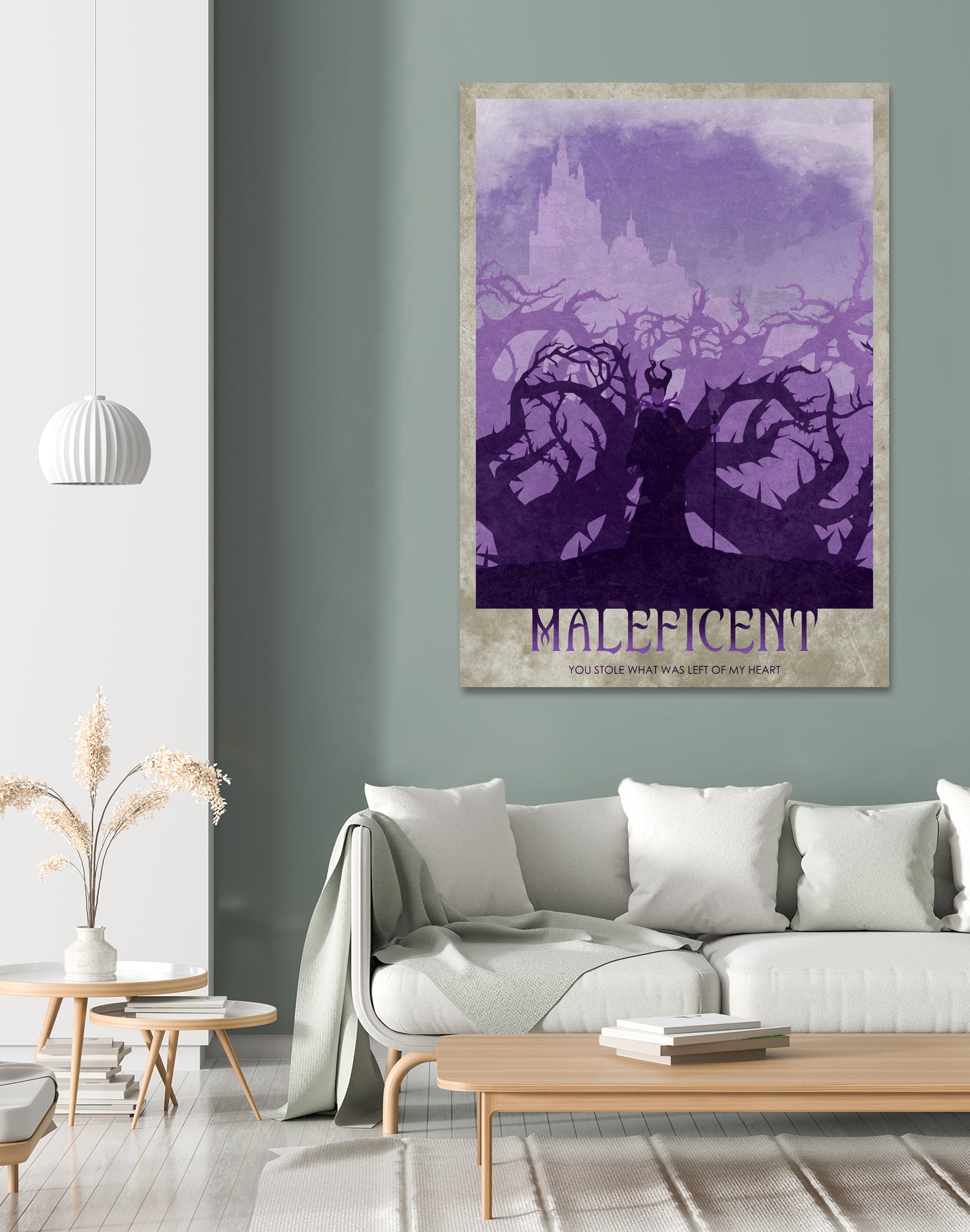 Maleficent by Ryan Ripley on GIANT ART - fuchsia digital drawing