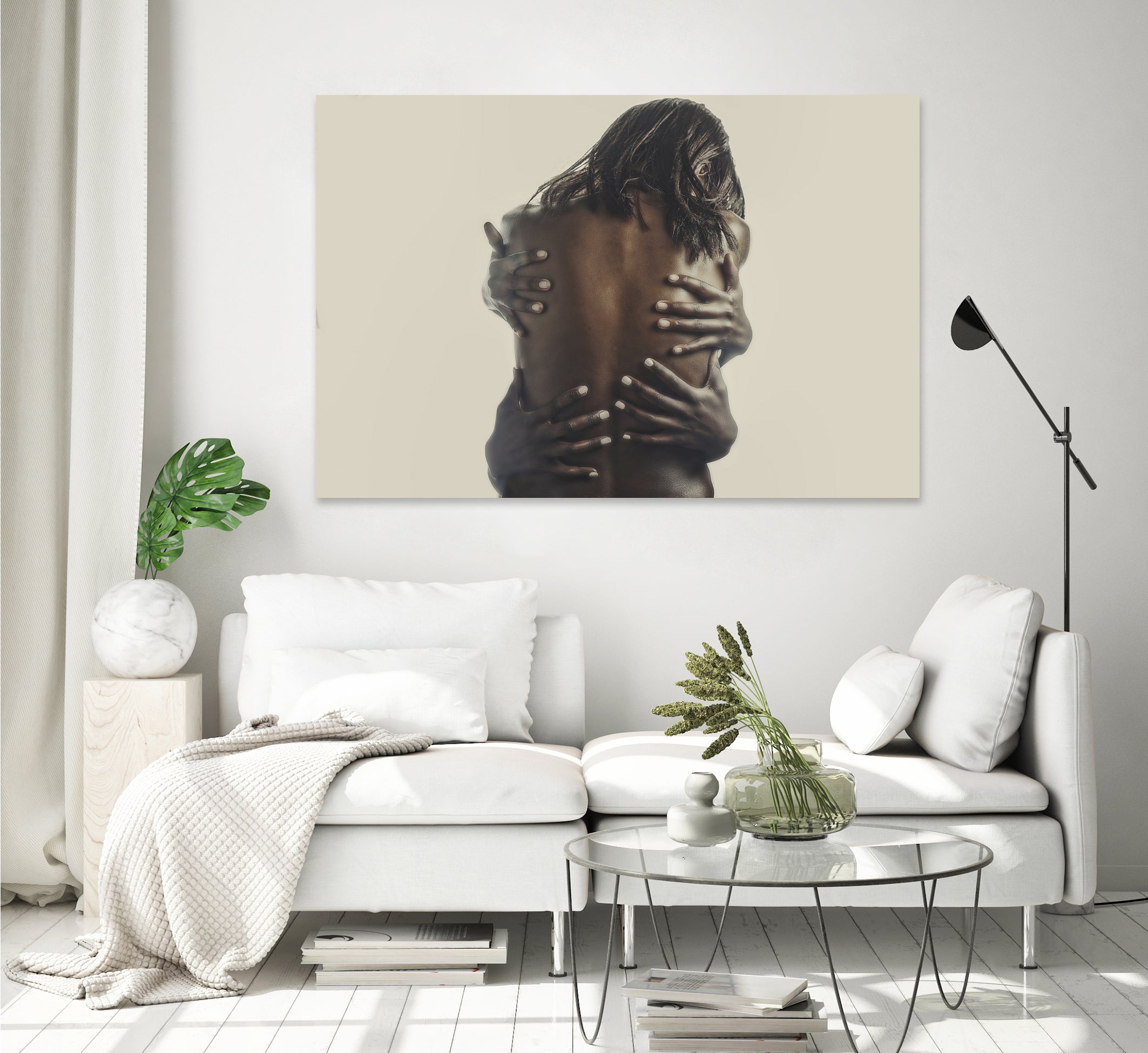 WARM EMBRACE by Izzy MB on GIANT ART - white photo manipulation