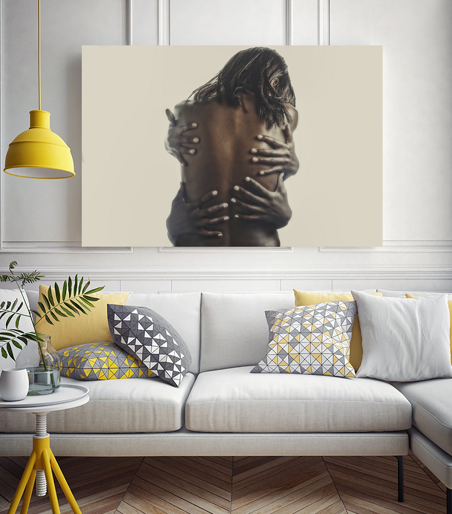 WARM EMBRACE by Izzy MB on GIANT ART - white photo manipulation