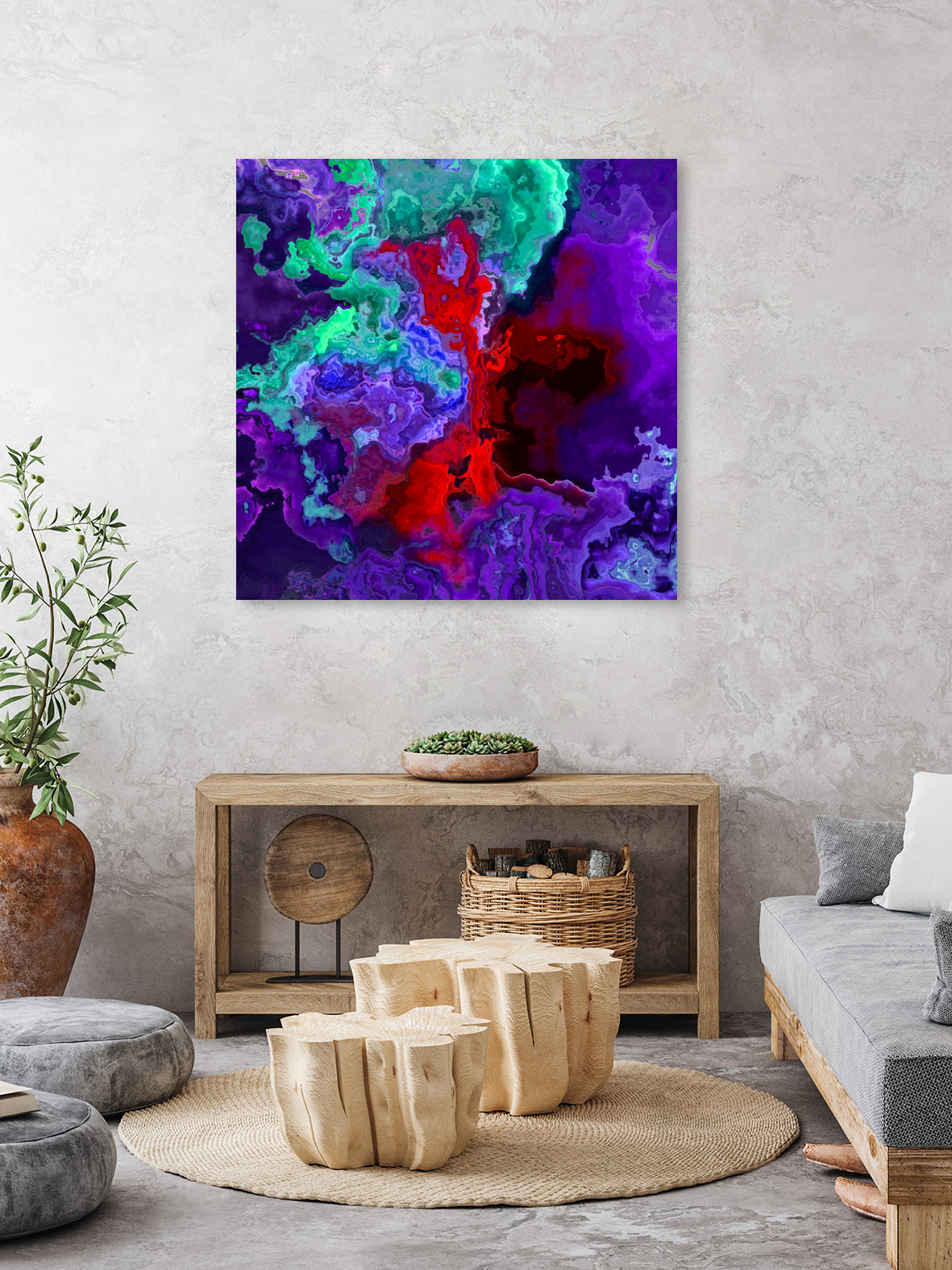 Marble fun by Haris Kavalla on GIANT ART - blue photo illustration