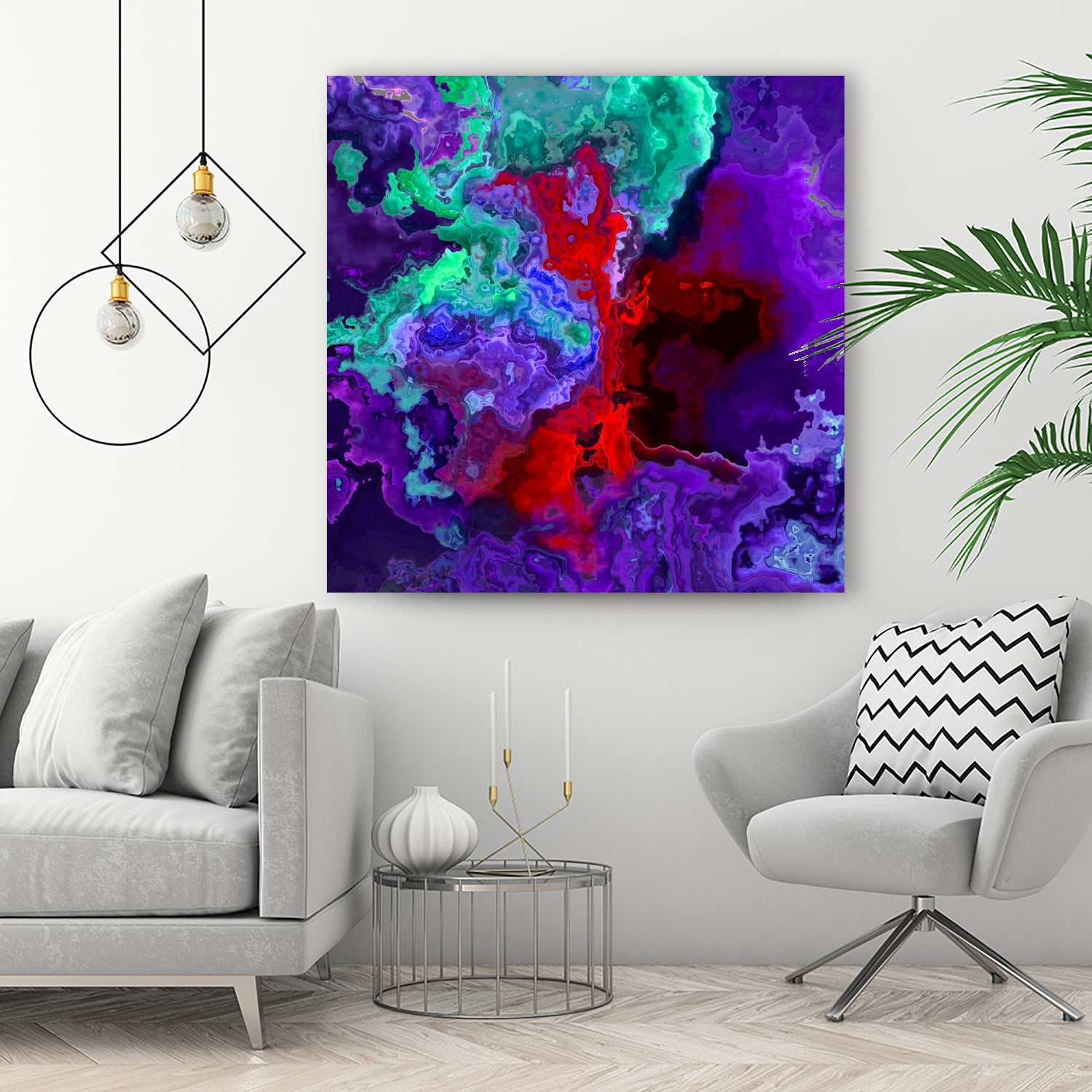 Marble fun by Haris Kavalla on GIANT ART - blue photo illustration