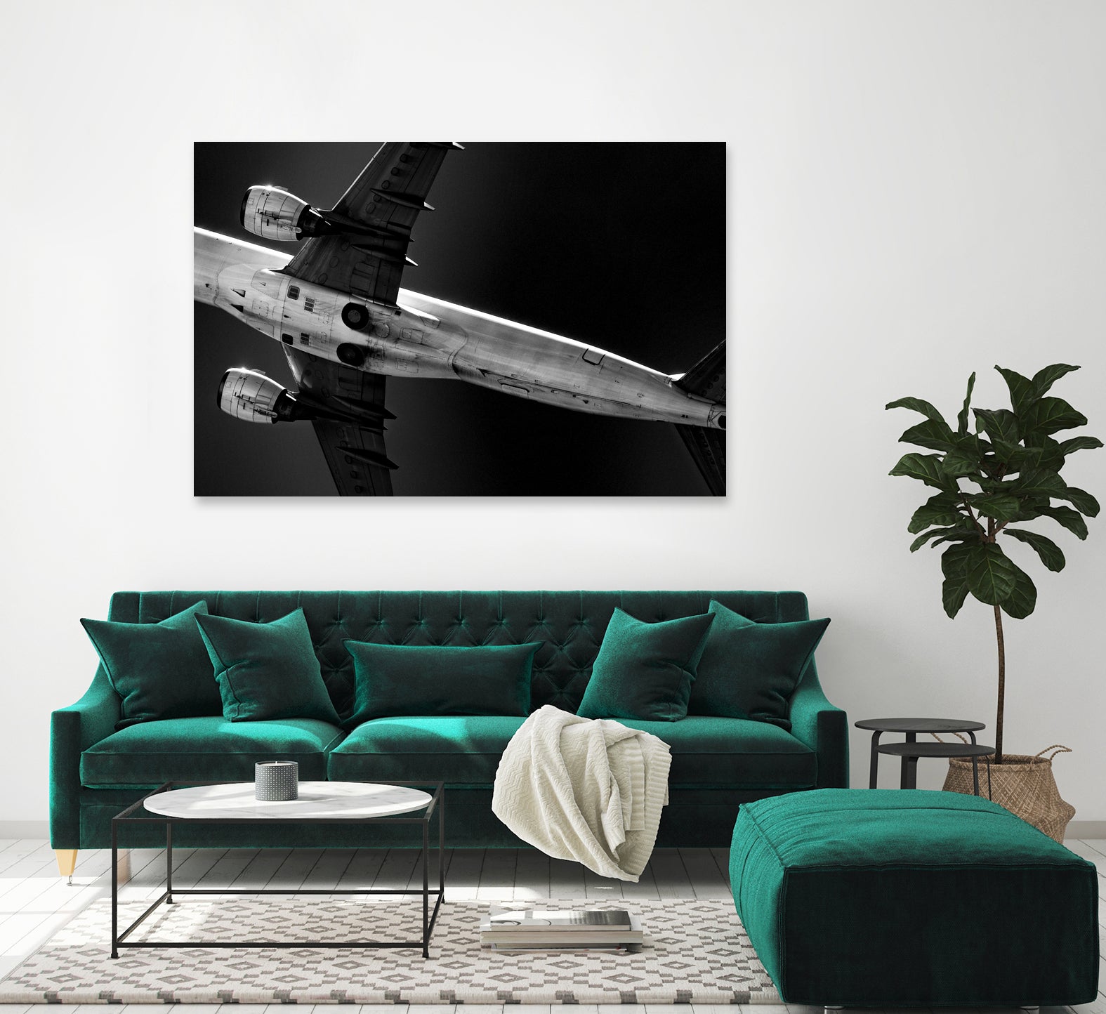 Overhead by Tal Paz-Fridman on GIANT ART - gray photo illustration