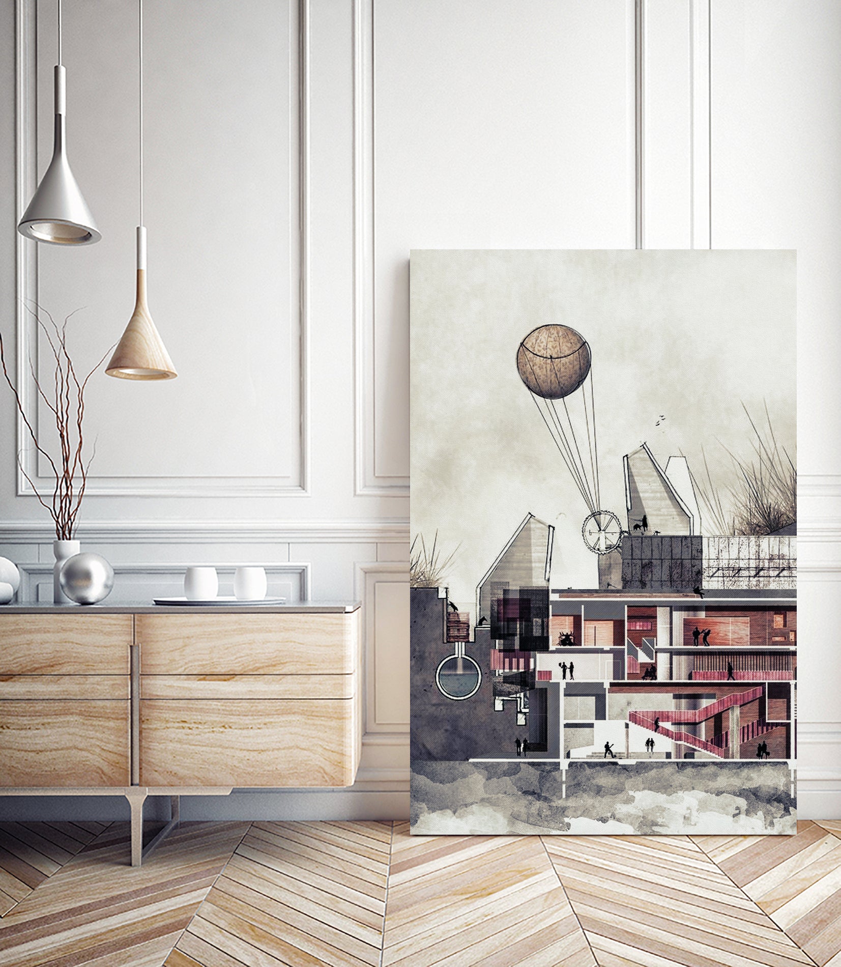 Connectivity ... by Menelaos Trompoukis on GIANT ART - brown digital painting