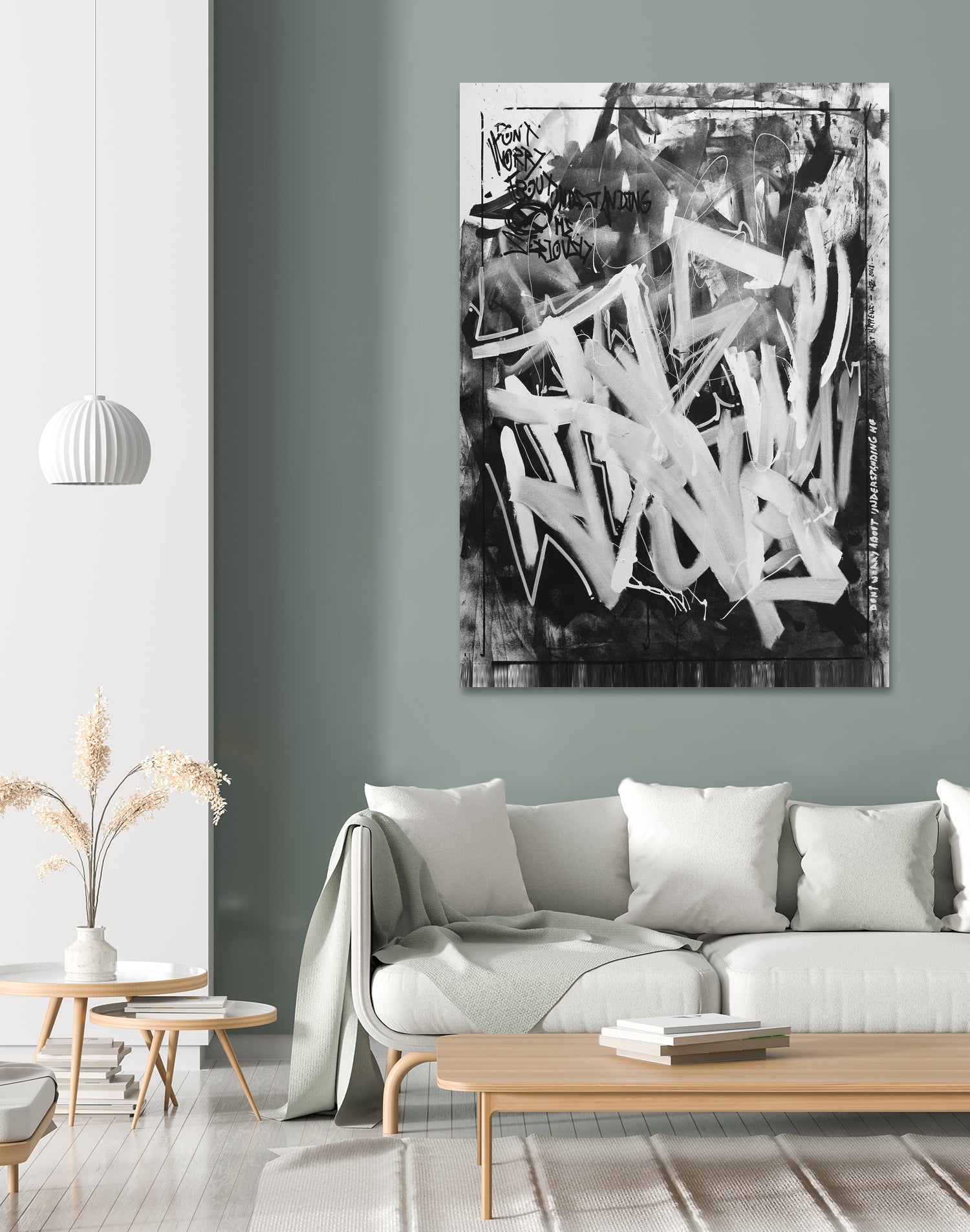 Dont Worry by Nozvvu vvu on GIANT ART - white typography