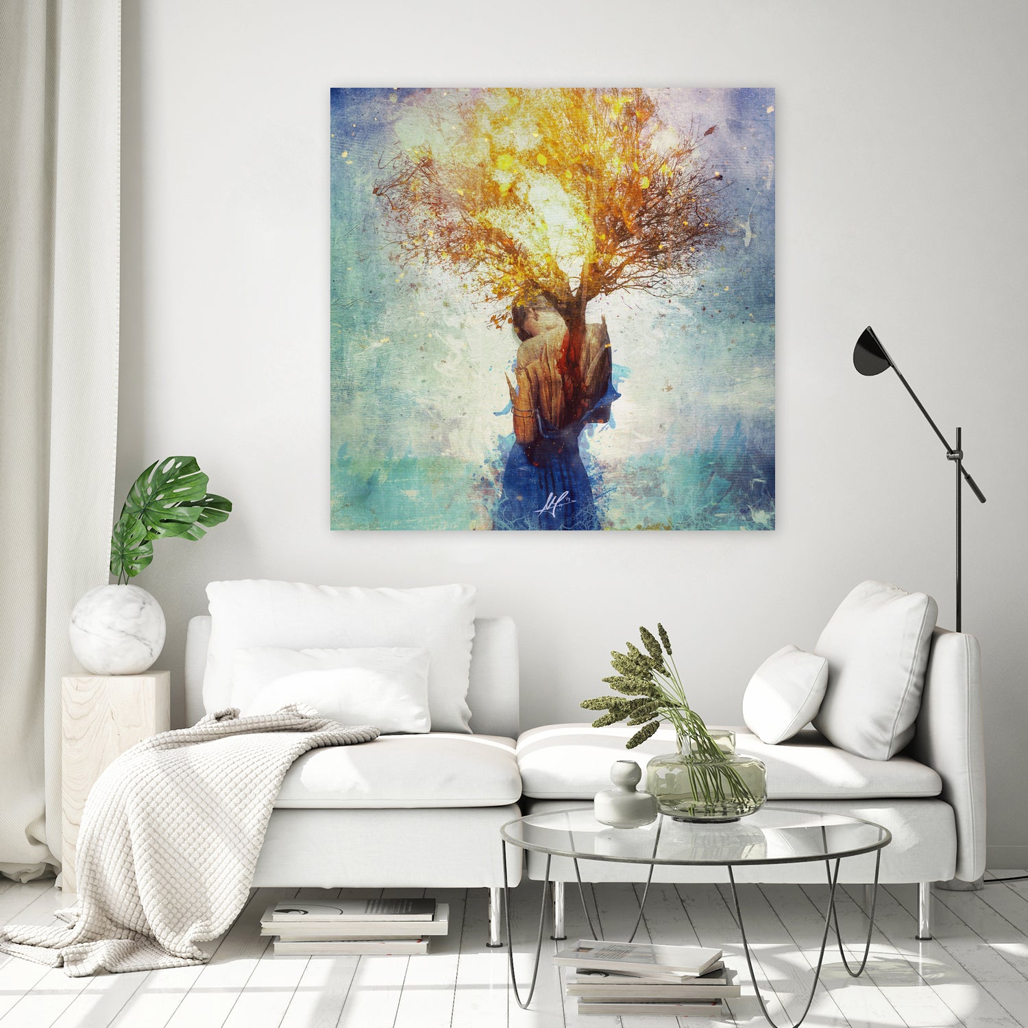 Forgiveness by Mario Sánchez Nevado on GIANT ART - green photo illustration