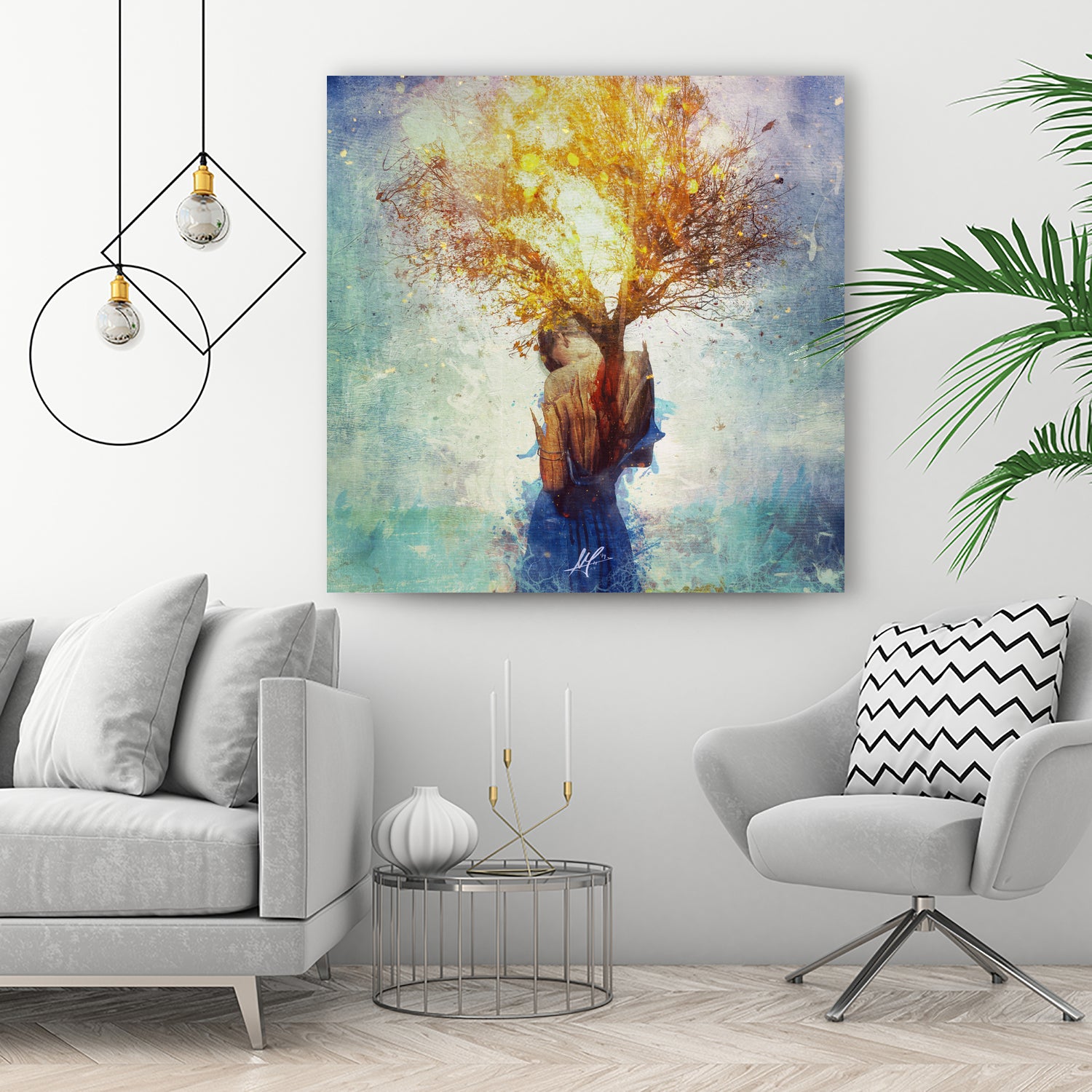 Forgiveness by Mario Sánchez Nevado on GIANT ART - green photo illustration