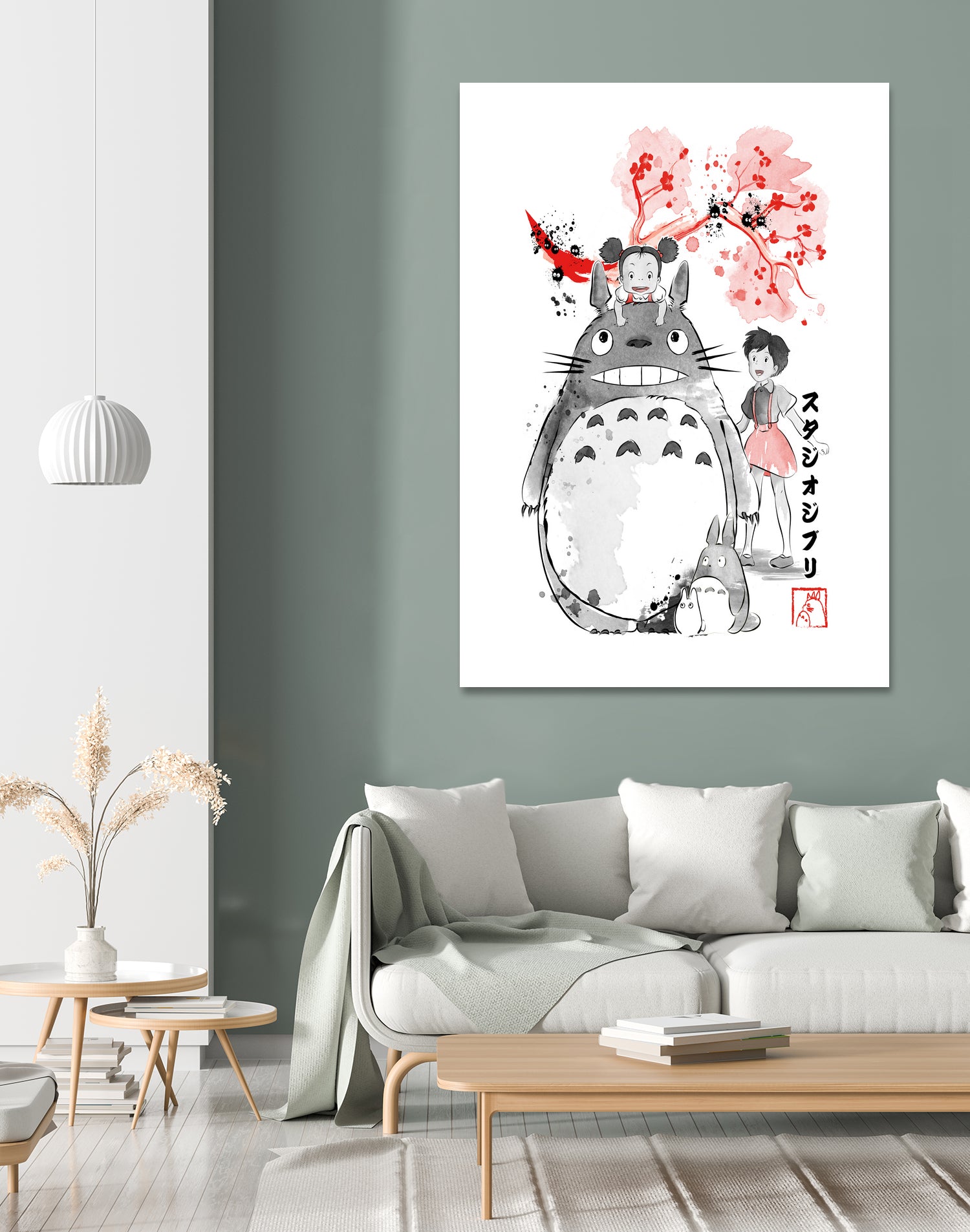 My Neighbor sumi-e by Antonio Camarena on GIANT ART - white digital painting