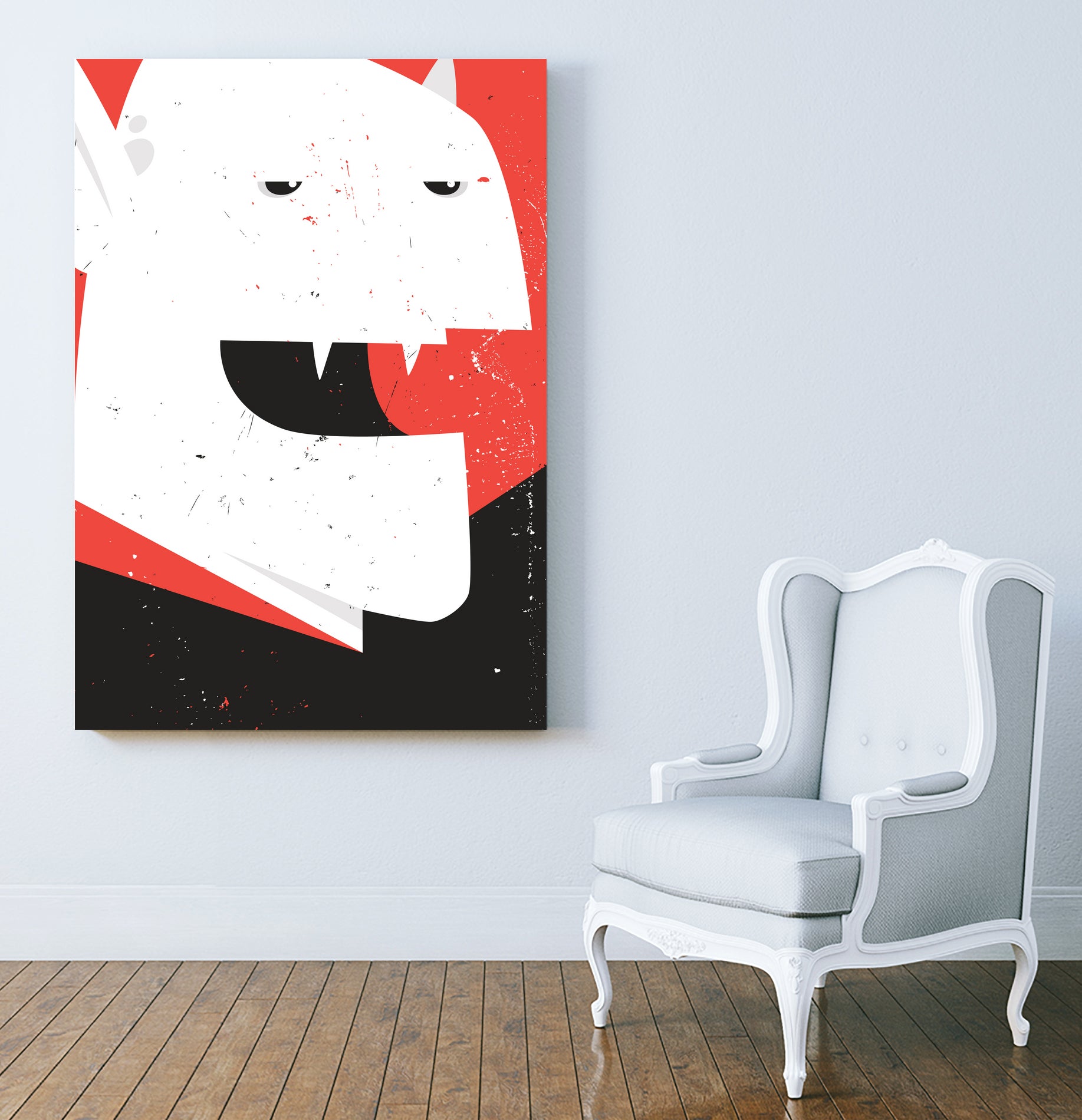 HALLOWEEN III by Carlos González on GIANT ART - red character design