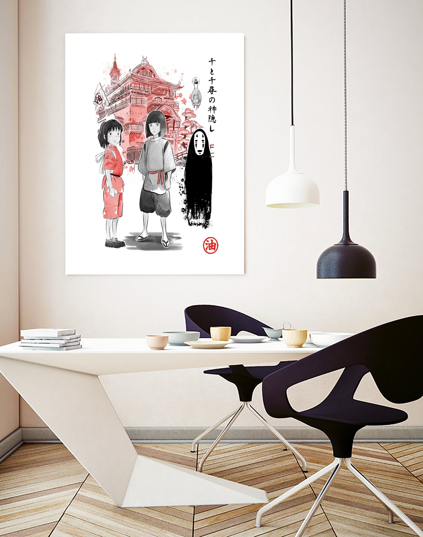 Spirited sumi-e by Antonio Camarena on GIANT ART - white digital painting