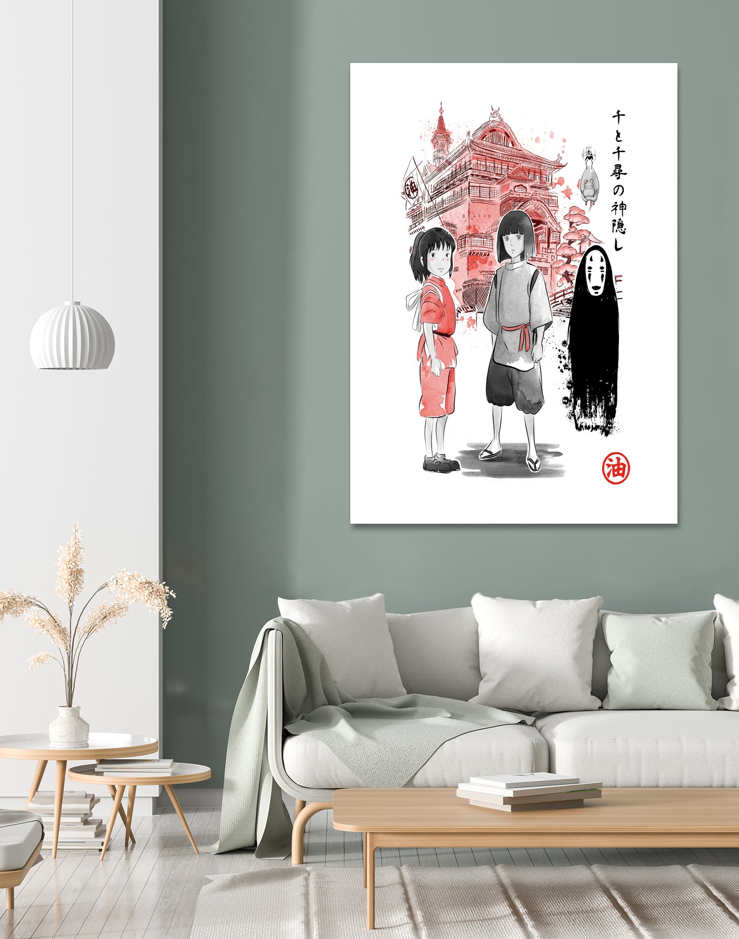 Spirited sumi-e by Antonio Camarena on GIANT ART - white digital painting