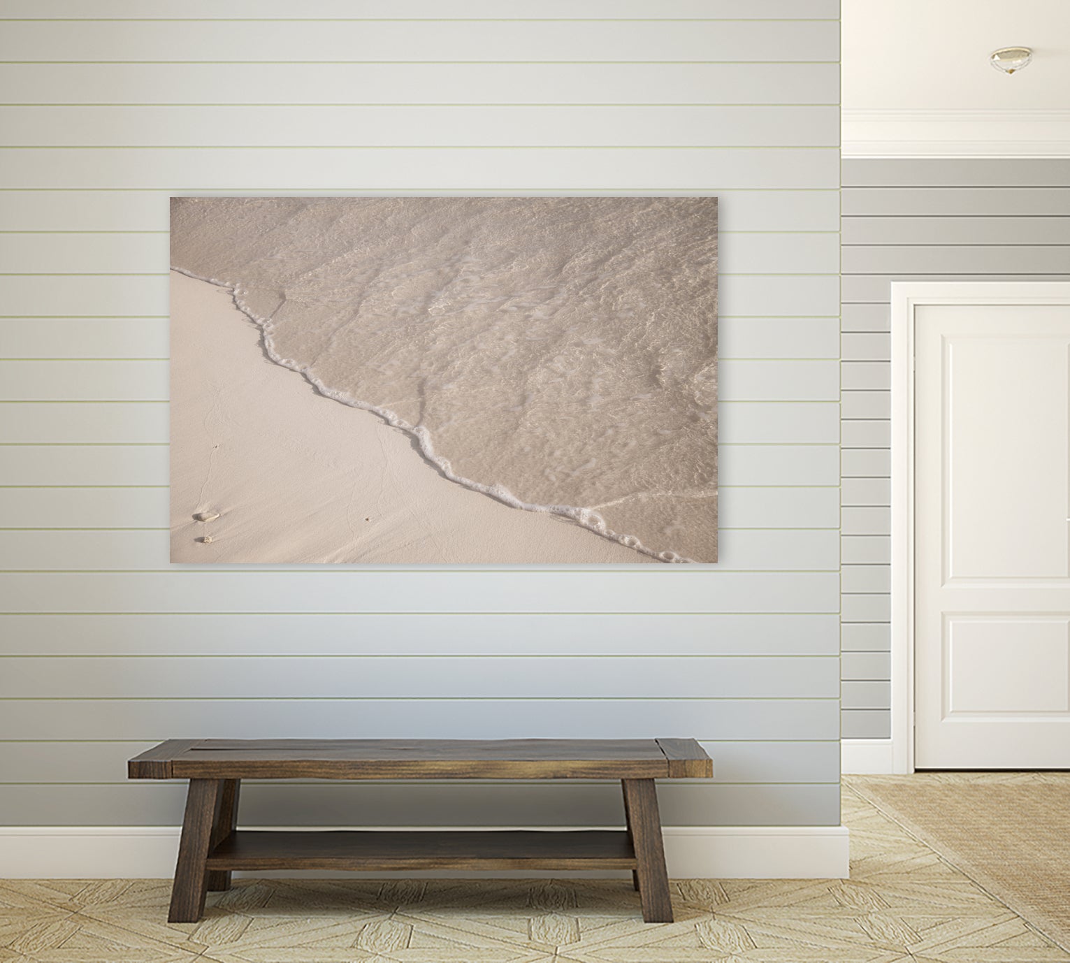 Caribbean Beach Zen Oasis 1 by Anitas Bellas Art on GIANT ART - coastal