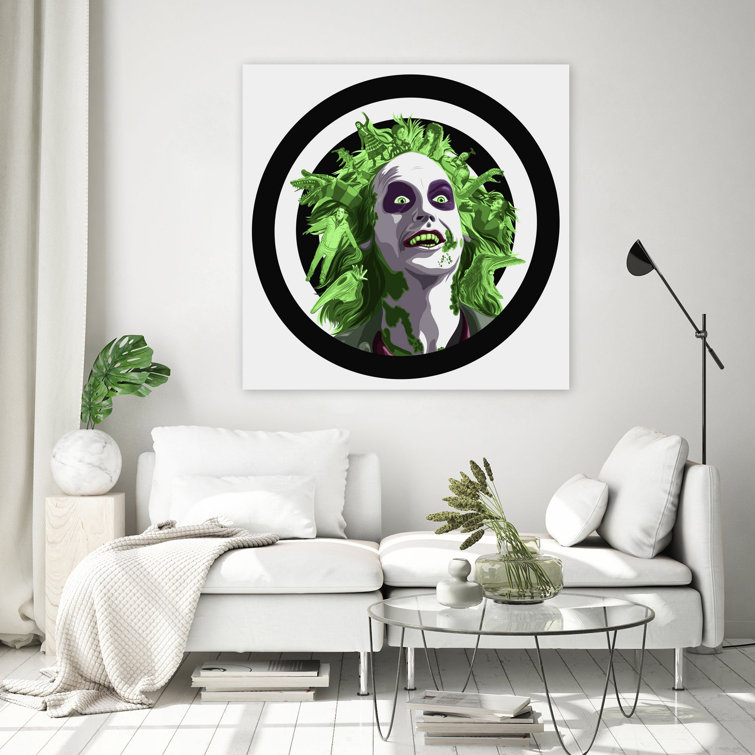 It's Showtime! by John Lathrop on GIANT ART - green digital drawing