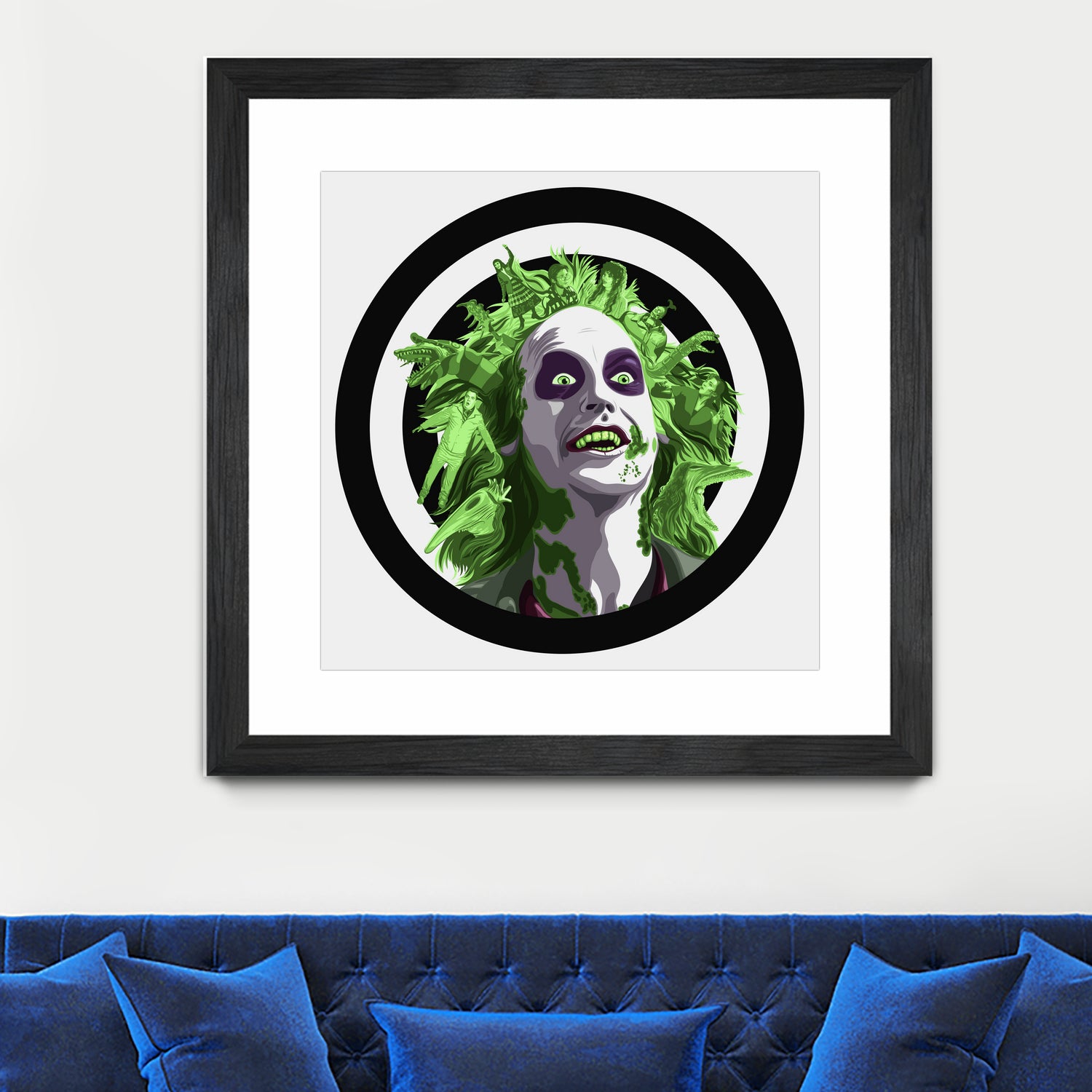 It's Showtime! by John Lathrop on GIANT ART - green digital drawing